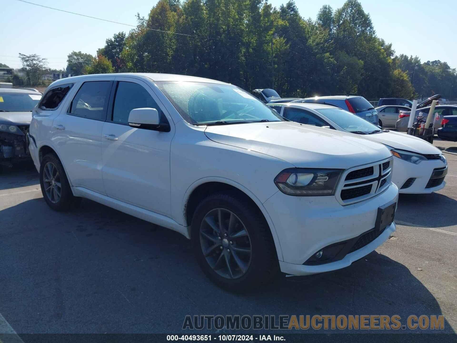 1C4RDJDG7JC290844 DODGE DURANGO 2018