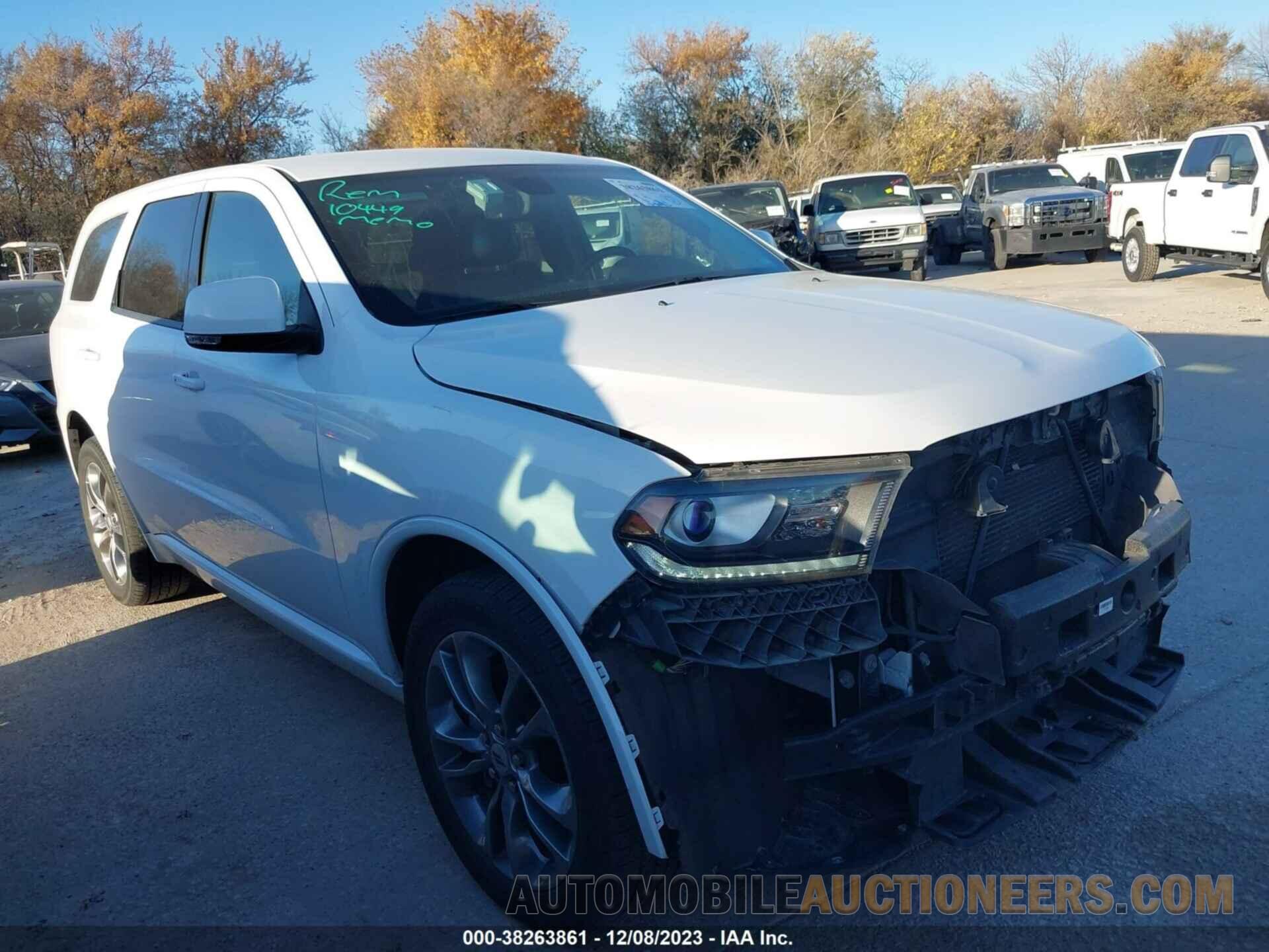 1C4RDJDG7LC261458 DODGE DURANGO 2020