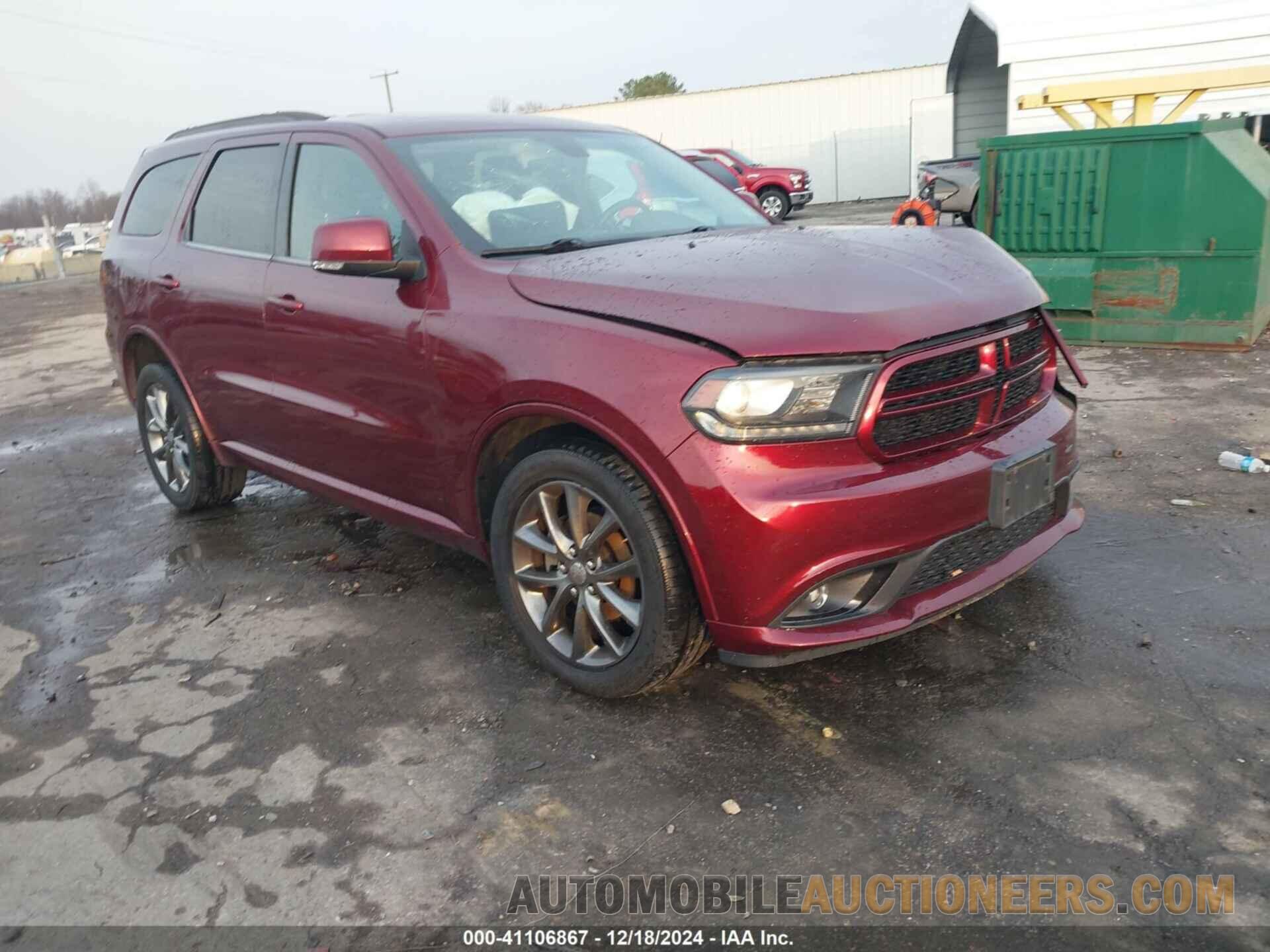 1C4RDJDG8HC622199 DODGE DURANGO 2017