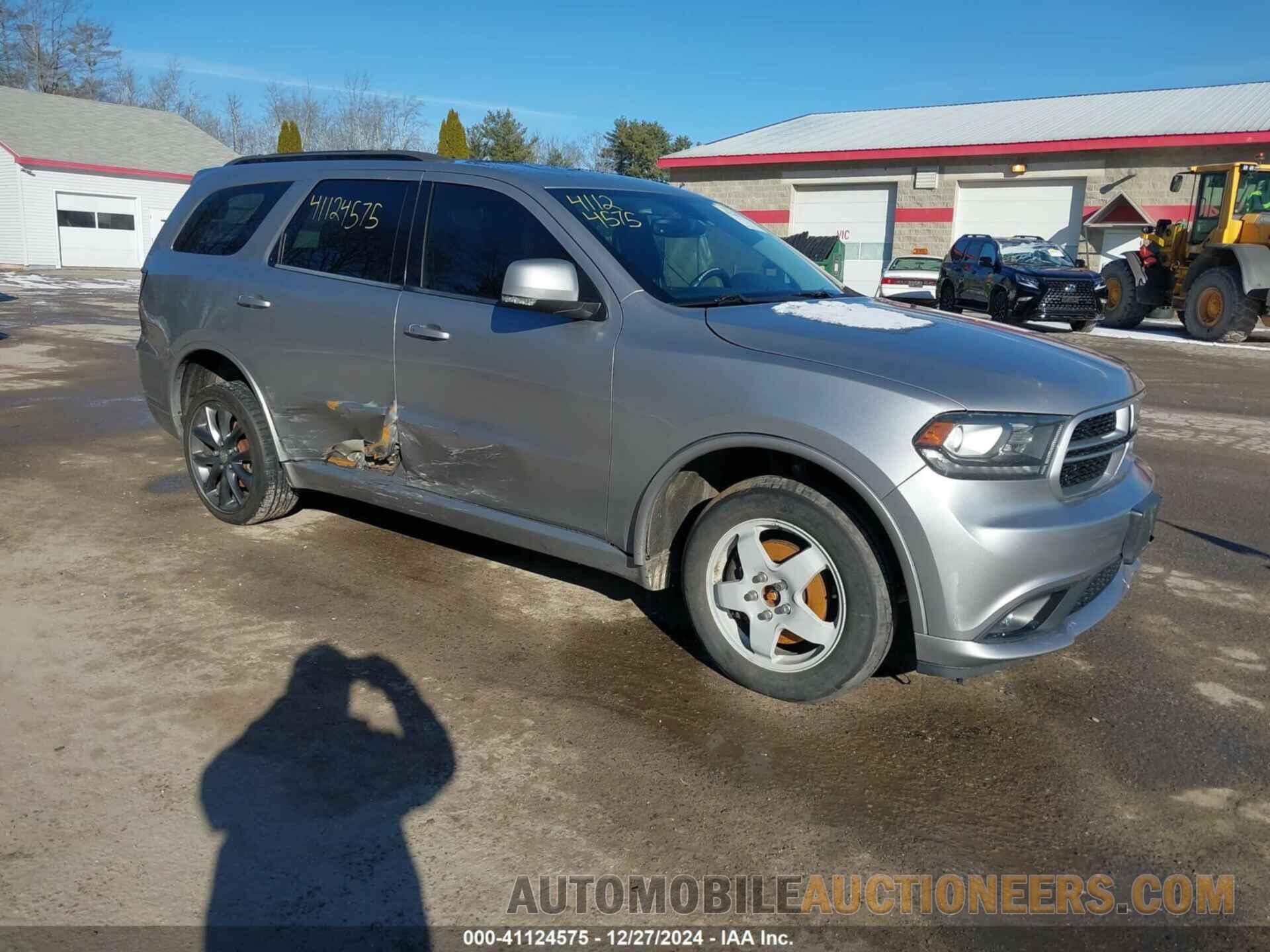 1C4RDJDG8HC696982 DODGE DURANGO 2017