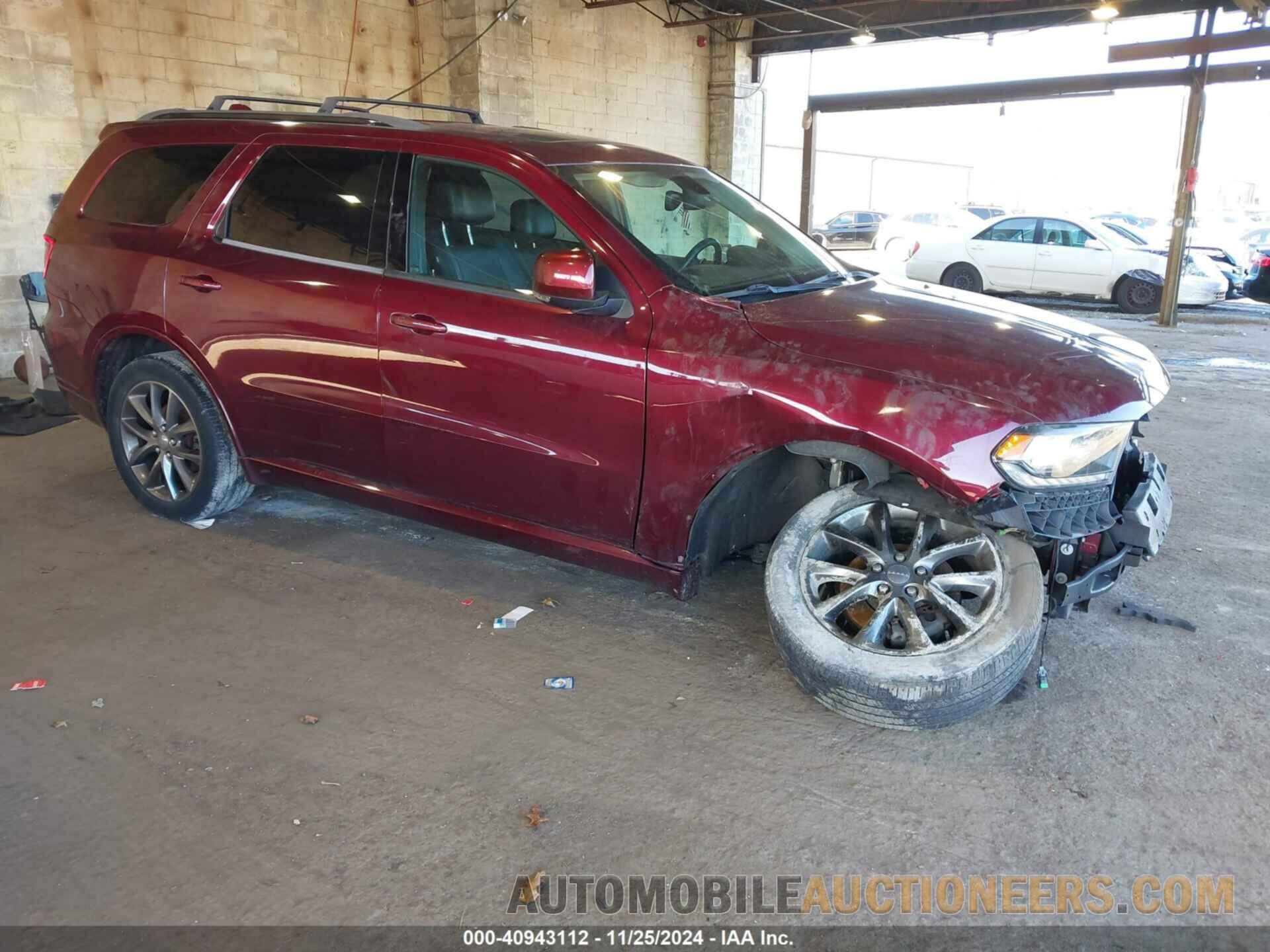 1C4RDJDG8HC753052 DODGE DURANGO 2017