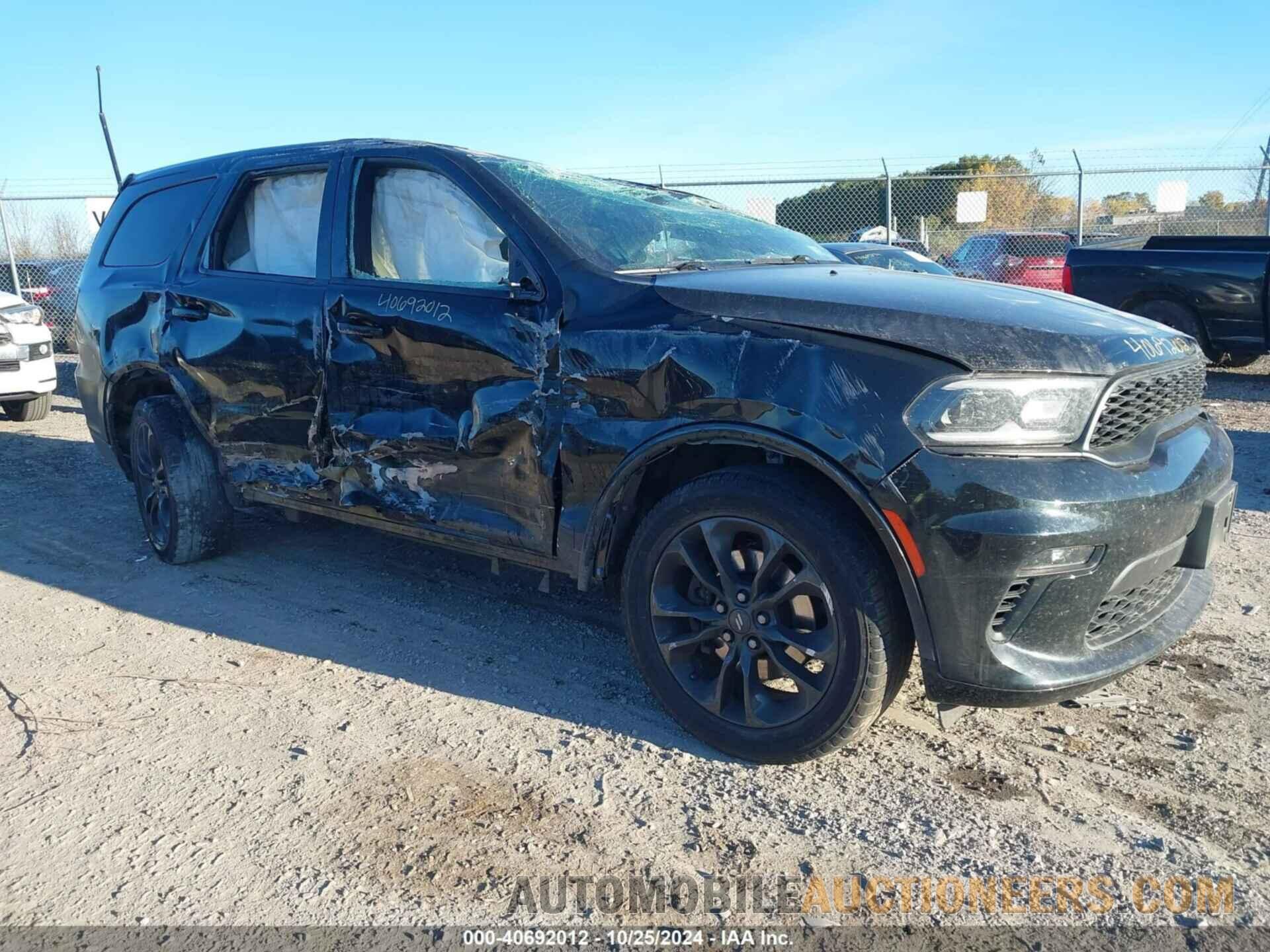 1C4RDJDG8MC689590 DODGE DURANGO 2021