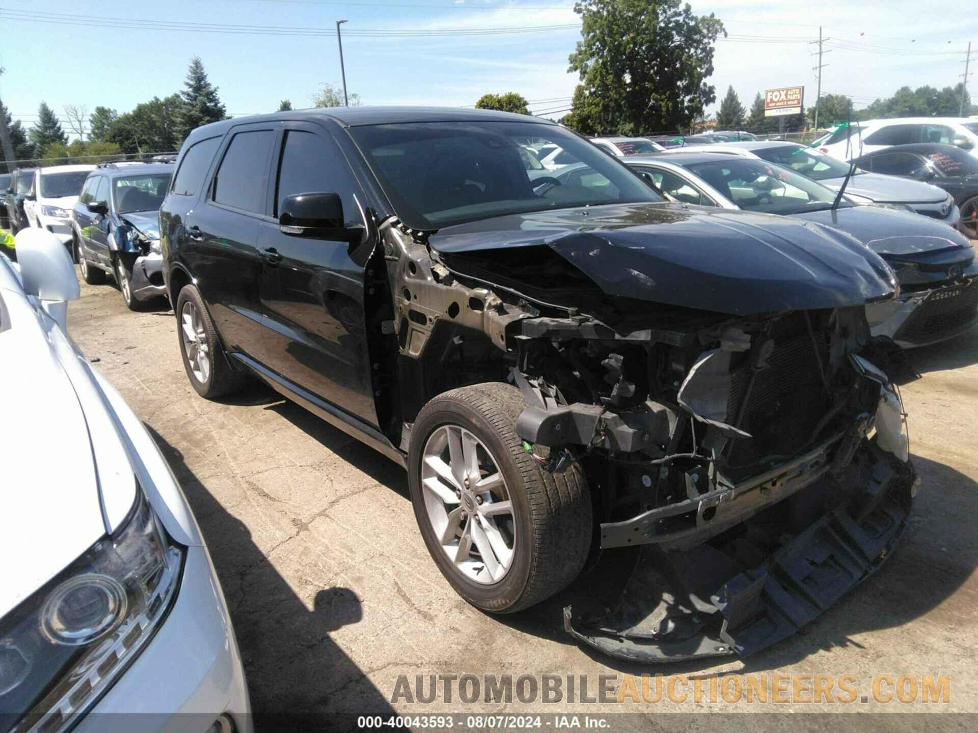 1C4RDJDG8NC137668 DODGE DURANGO 2022