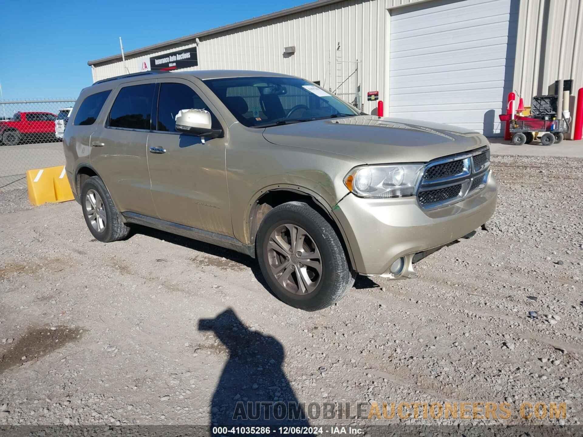 1C4RDJDG9CC187945 DODGE DURANGO 2012