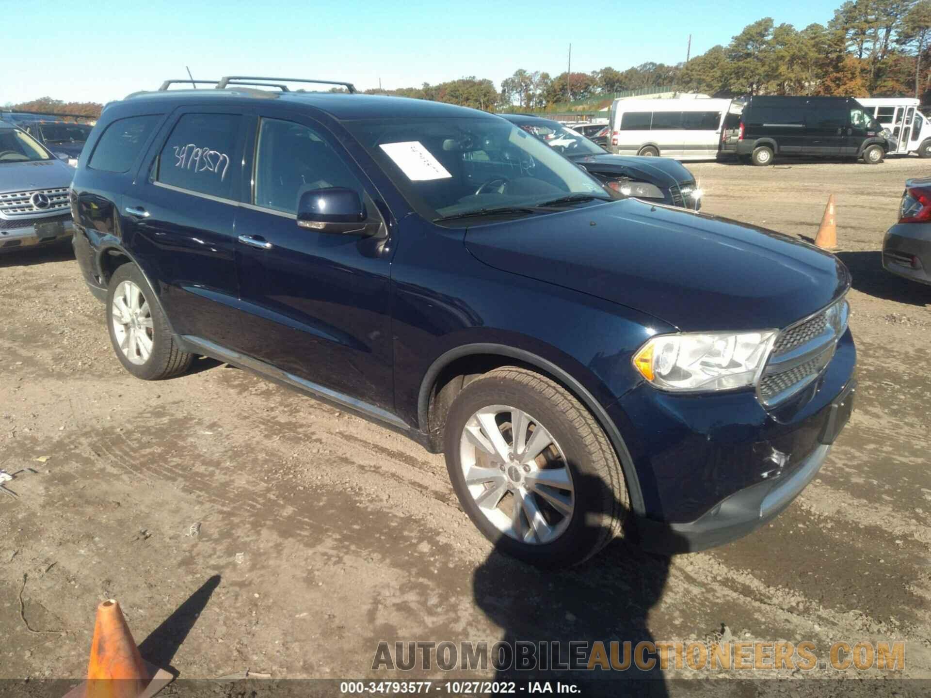 1C4RDJDG9DC597274 DODGE DURANGO 2013