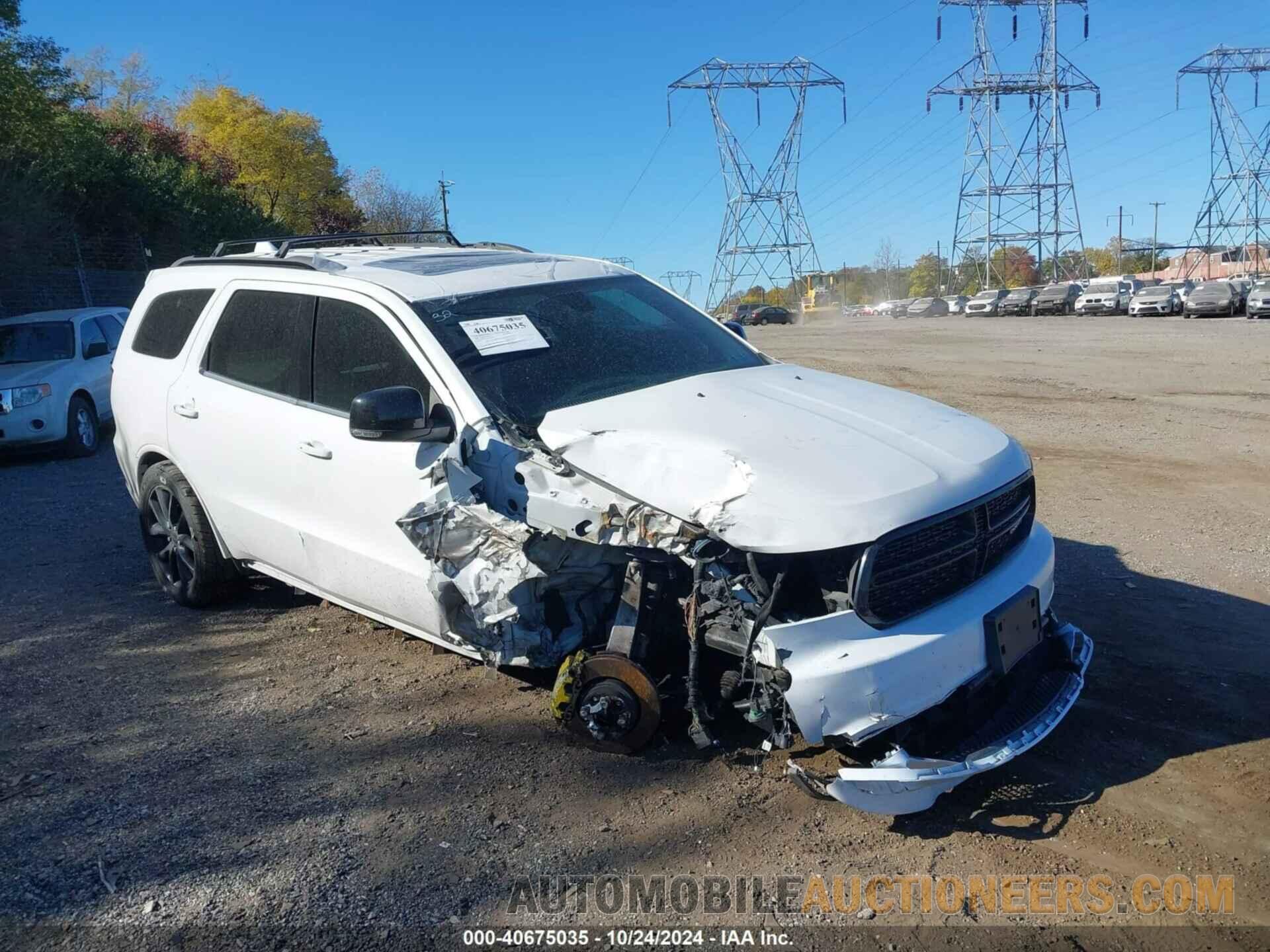 1C4RDJDG9HC600938 DODGE DURANGO 2017