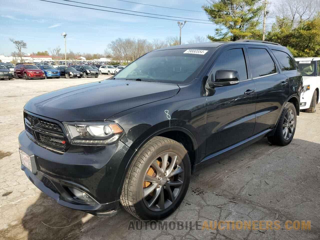 1C4RDJDG9HC766831 DODGE DURANGO 2017