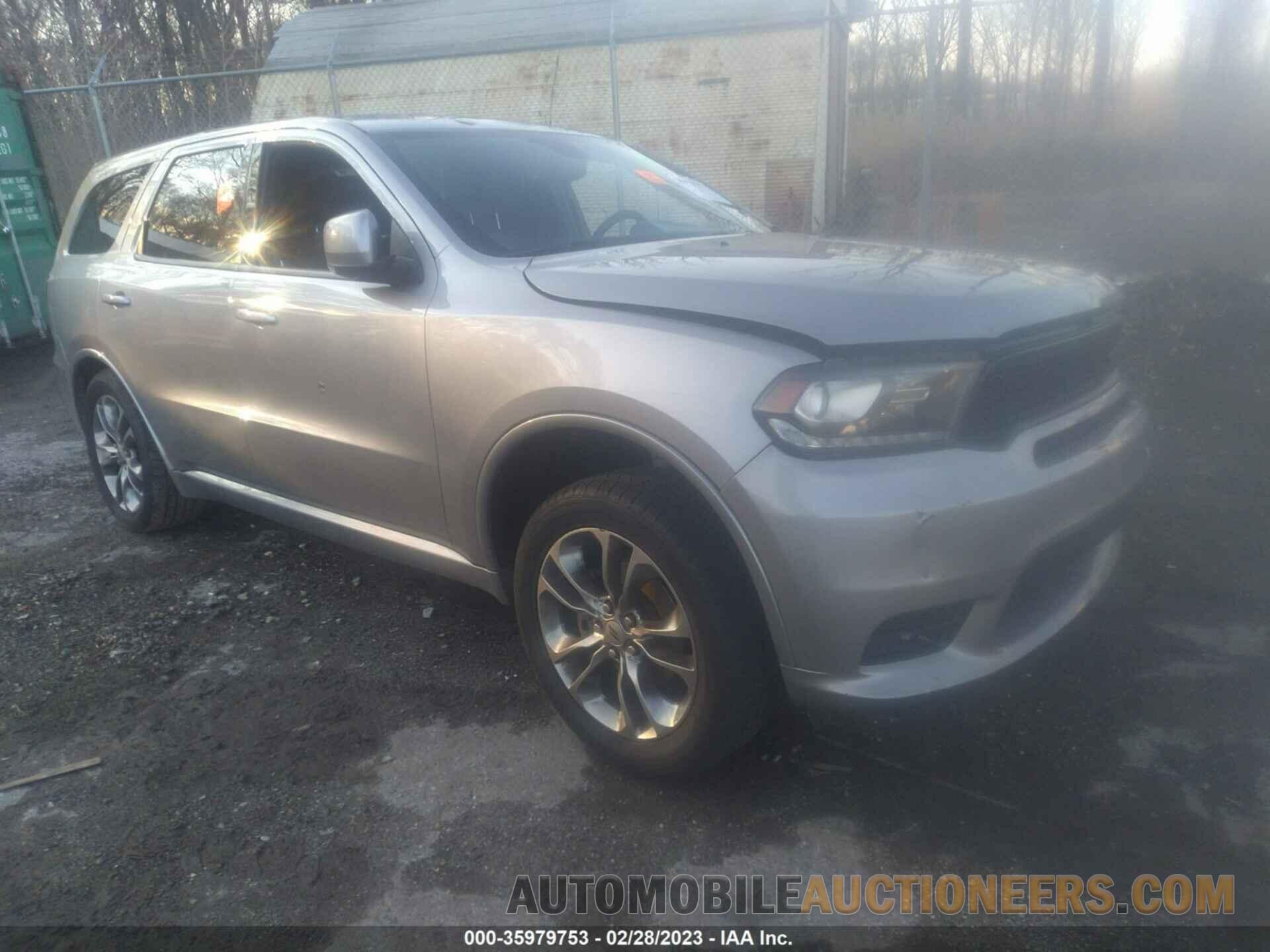 1C4RDJDG9KC701095 DODGE DURANGO 2019