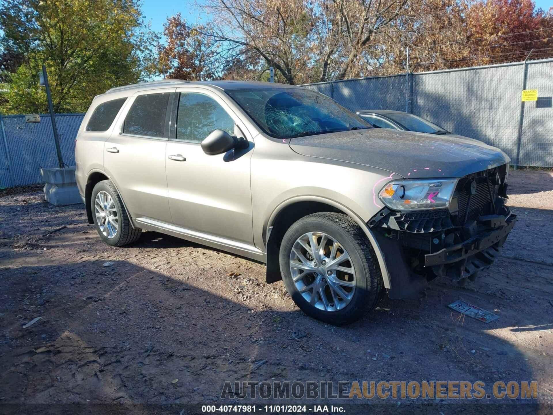 1C4RDJDGXGC442432 DODGE DURANGO 2016