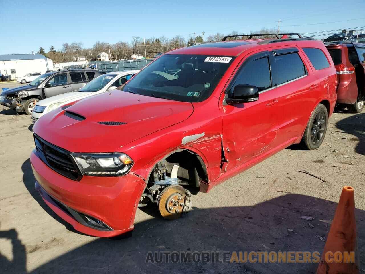 1C4RDJDGXJC216852 DODGE DURANGO 2018