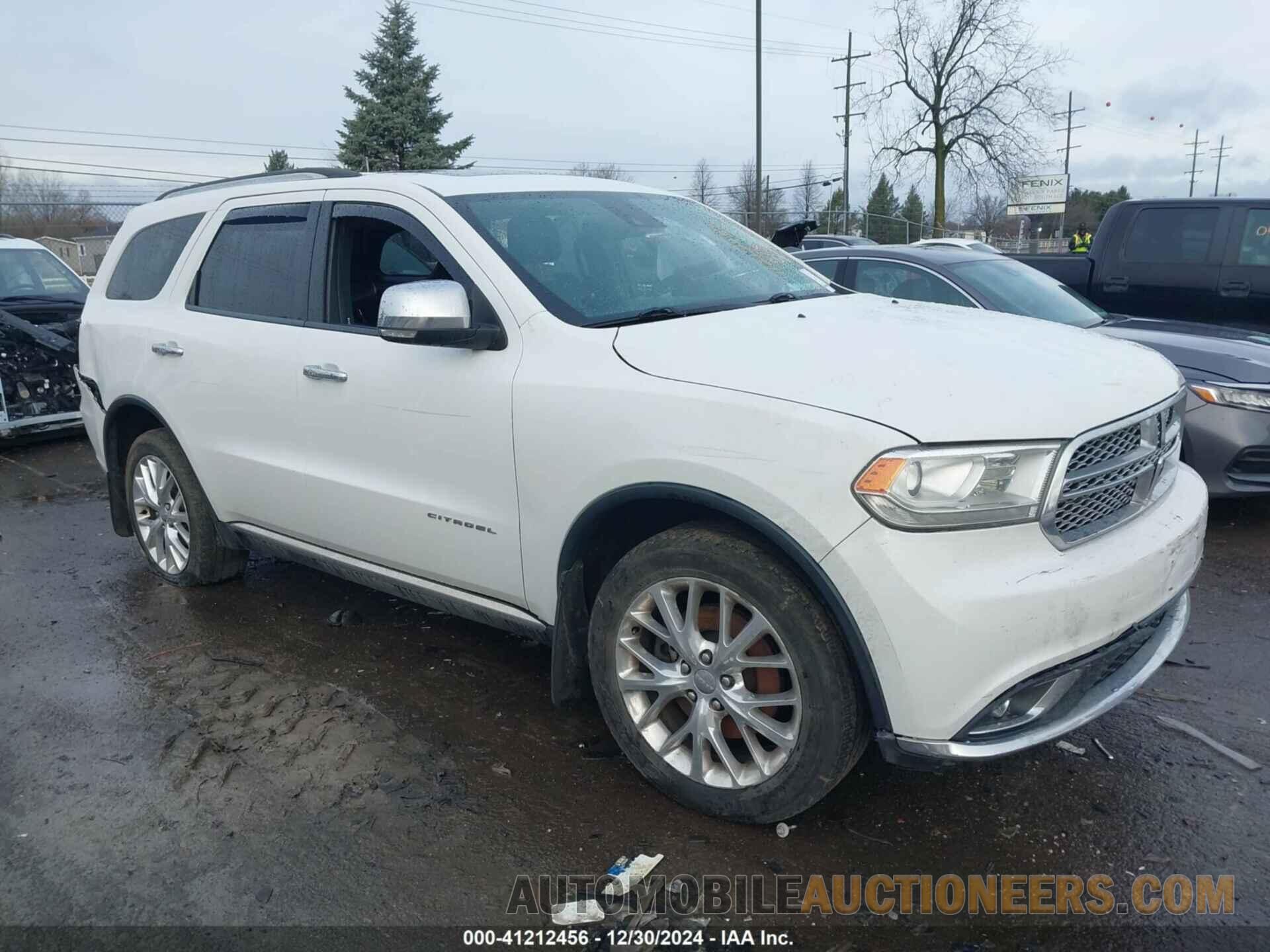 1C4RDJEG0EC476018 DODGE DURANGO 2014