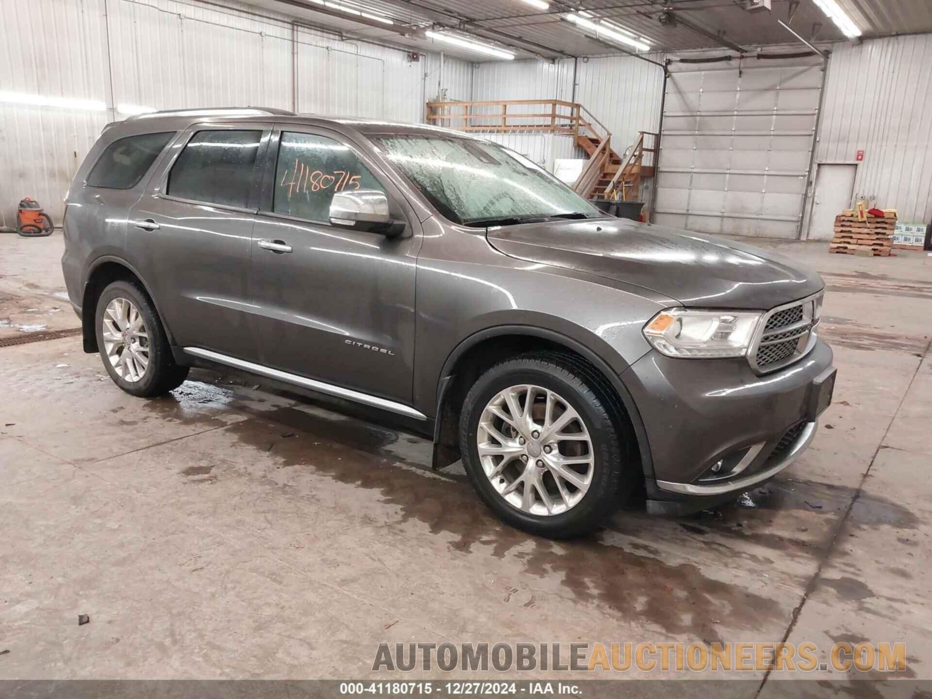 1C4RDJEG1FC756015 DODGE DURANGO 2015