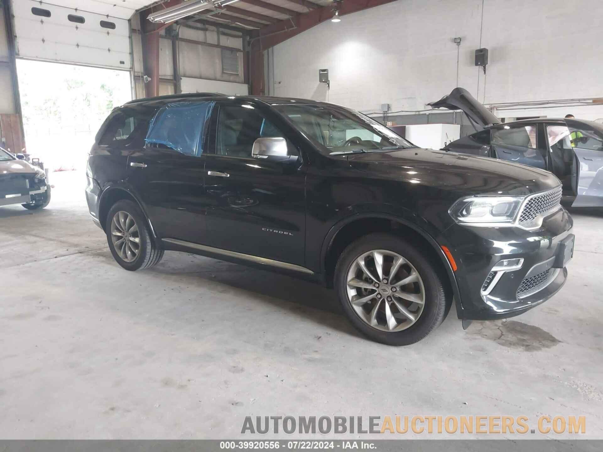 1C4RDJEG1NC159834 DODGE DURANGO 2022