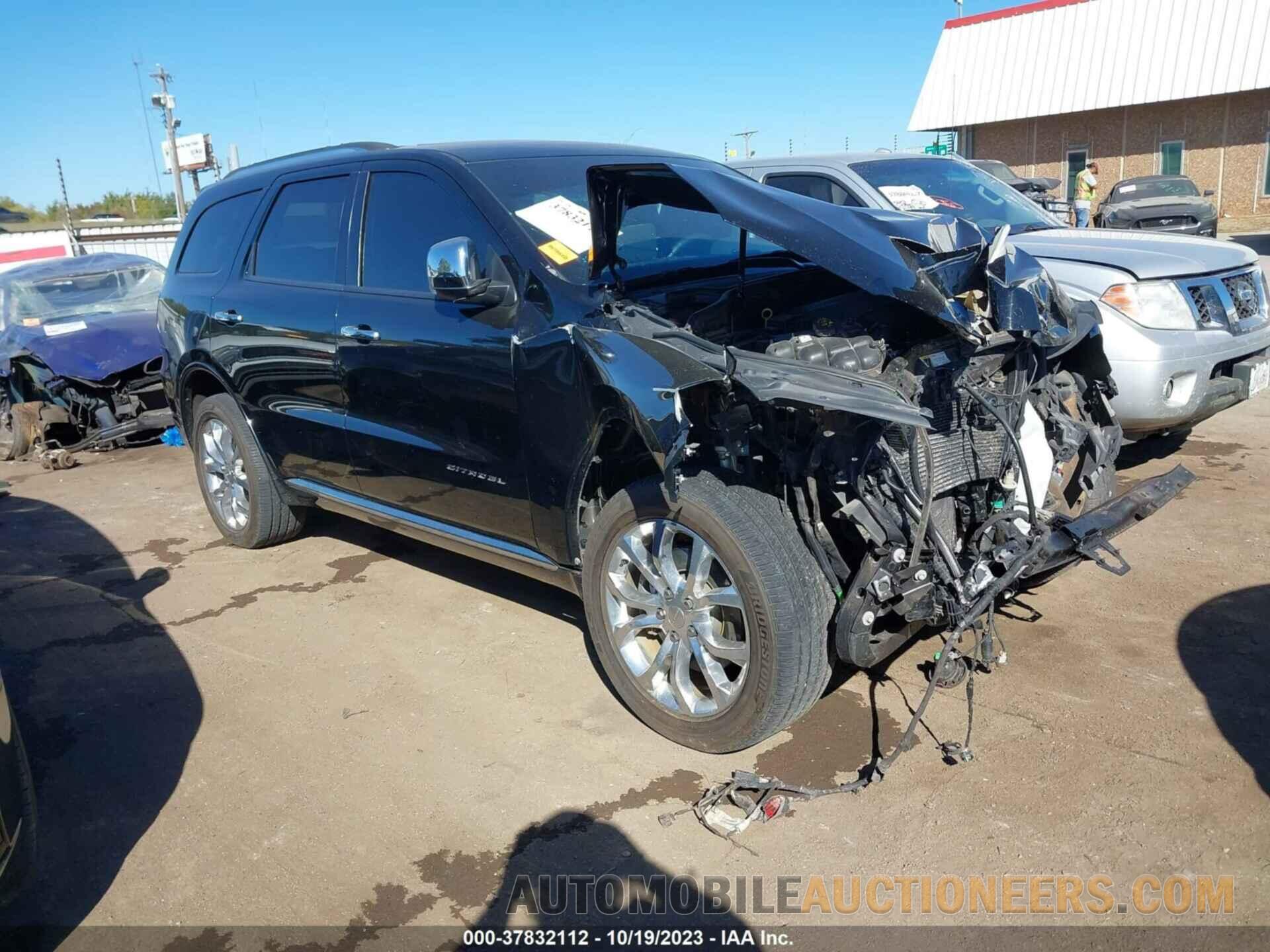 1C4RDJEG2JC112497 DODGE DURANGO 2018