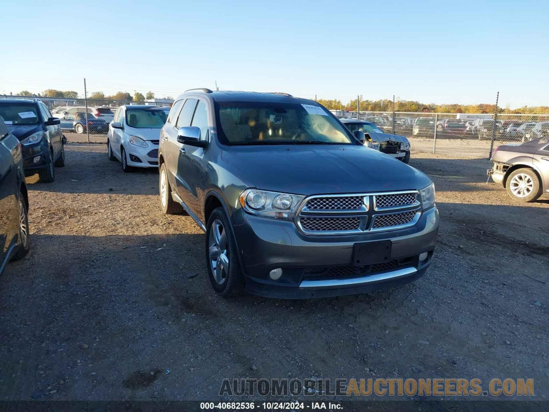 1C4RDJEG4CC130969 DODGE DURANGO 2012