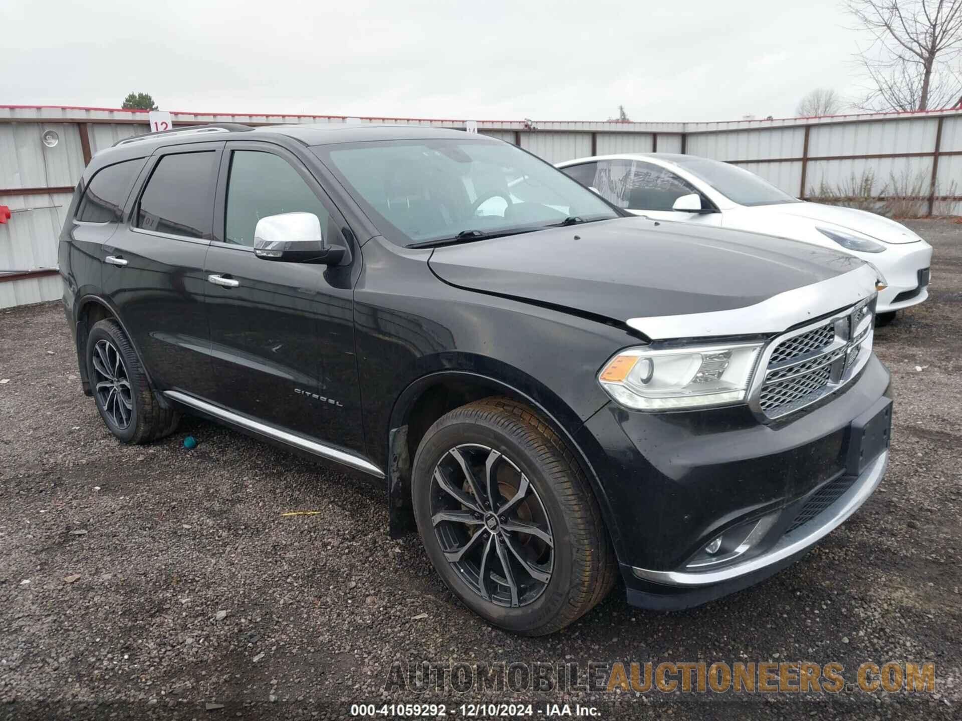 1C4RDJEG5HC691656 DODGE DURANGO 2017