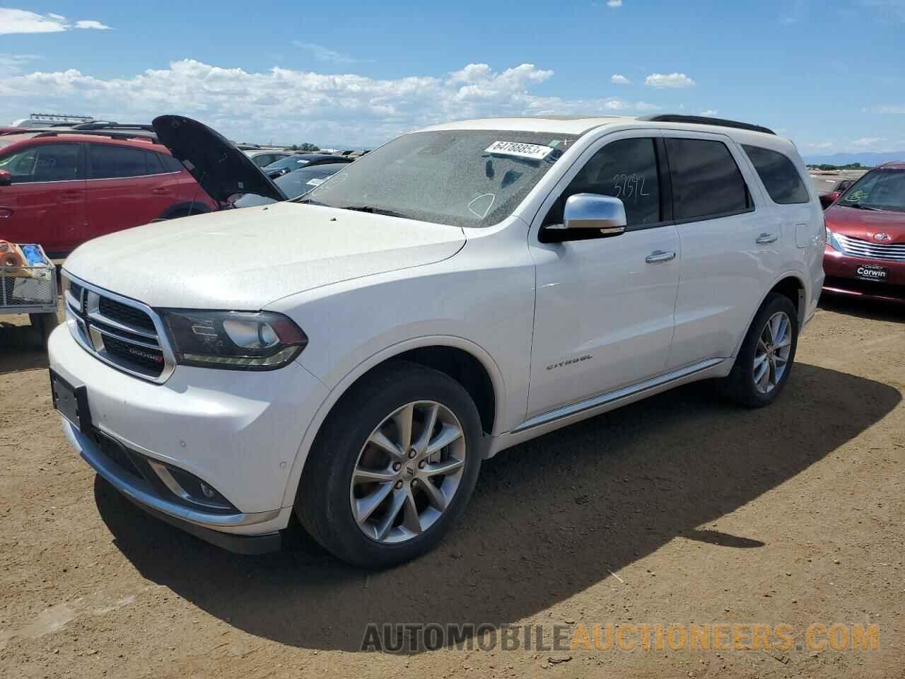 1C4RDJEG5KC599714 DODGE DURANGO 2019