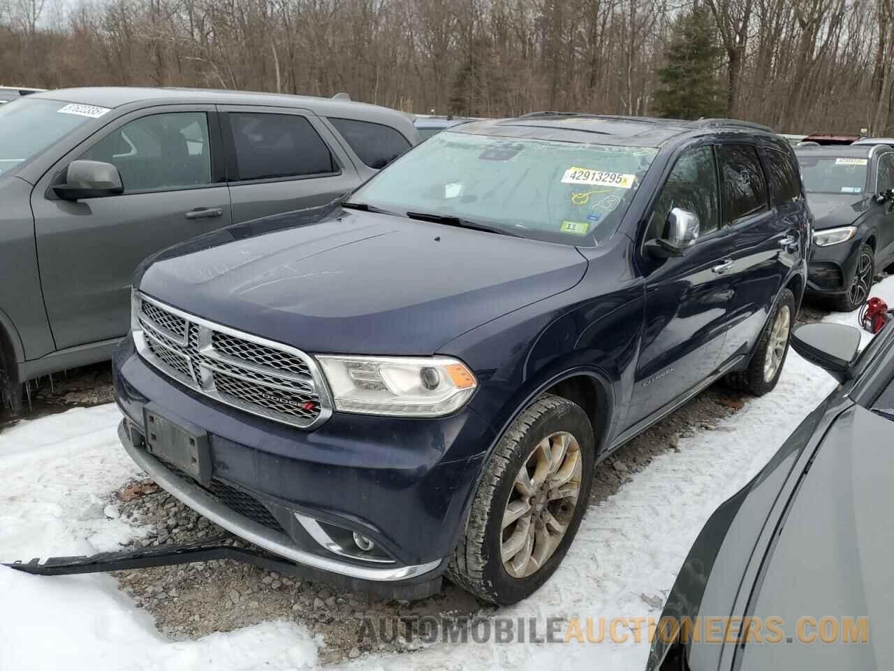 1C4RDJEG8GC330405 DODGE DURANGO 2016