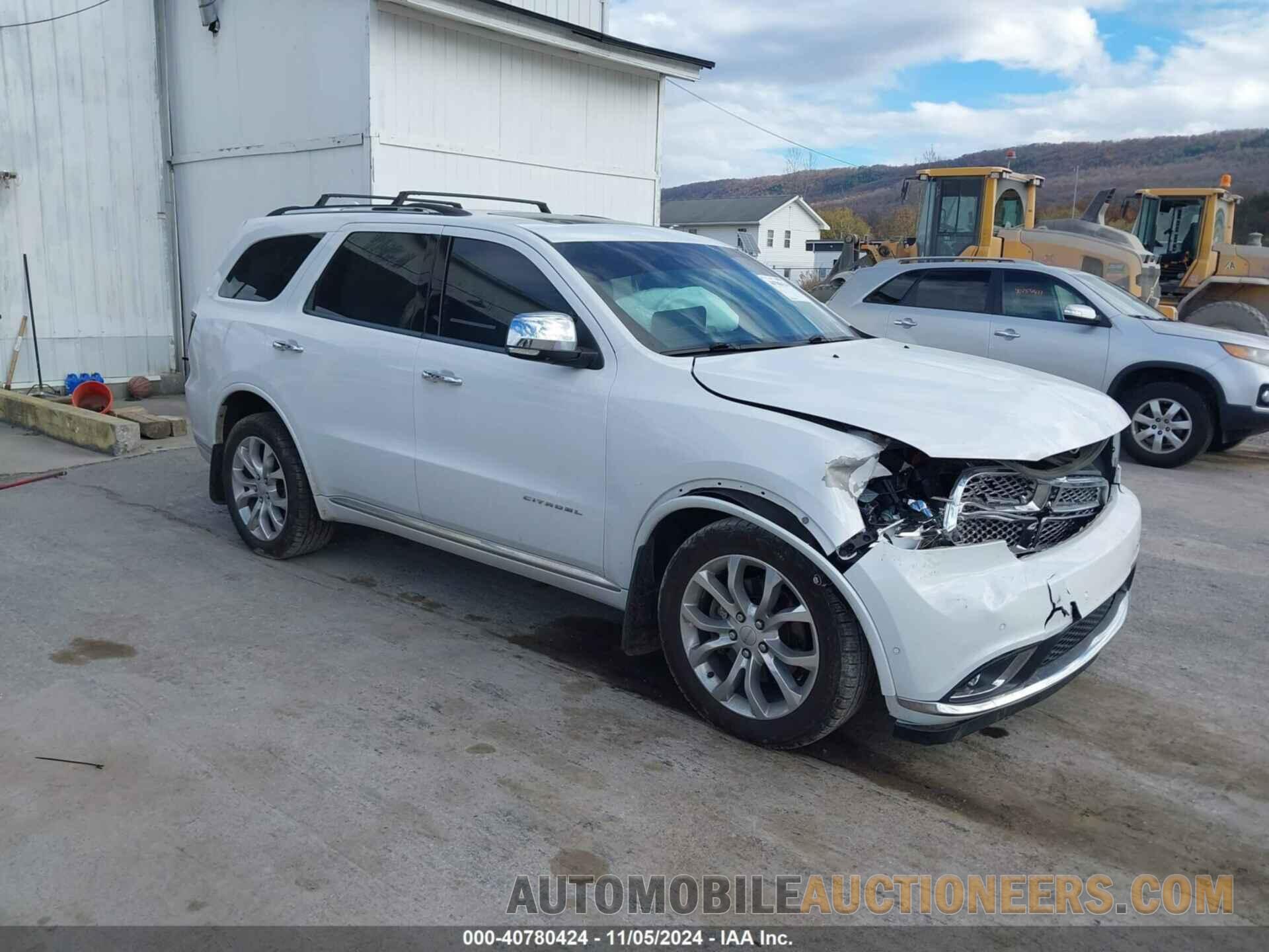 1C4RDJEG8JC345915 DODGE DURANGO 2018