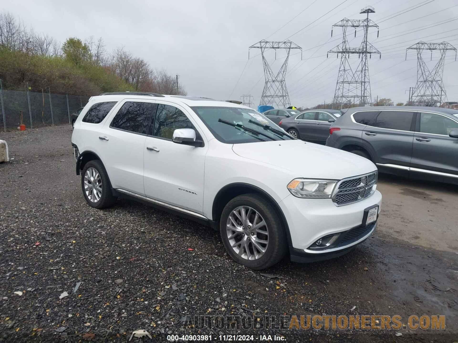 1C4RDJEG9EC977957 DODGE DURANGO 2014