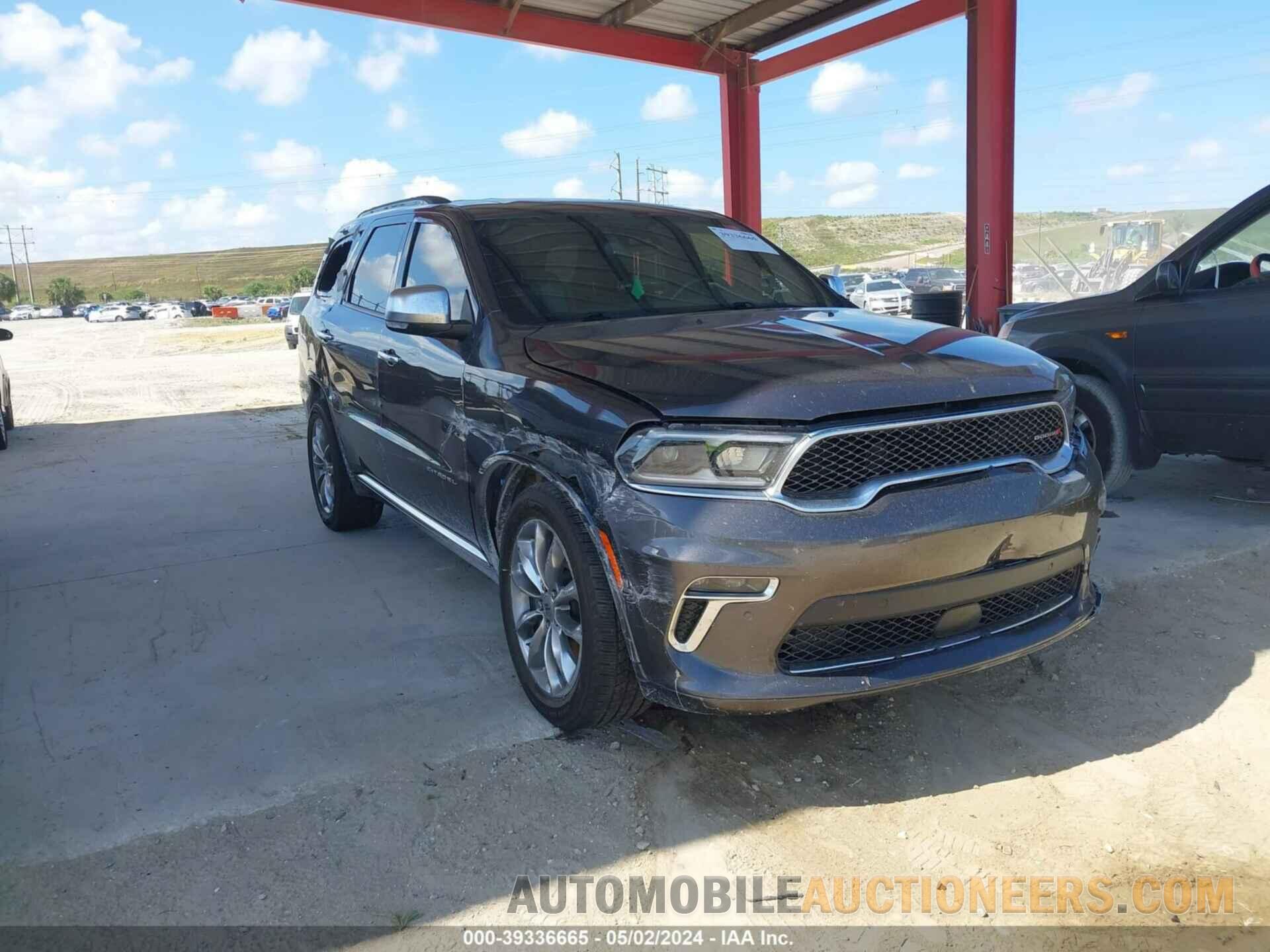 1C4RDJEGXMC553878 DODGE DURANGO 2021