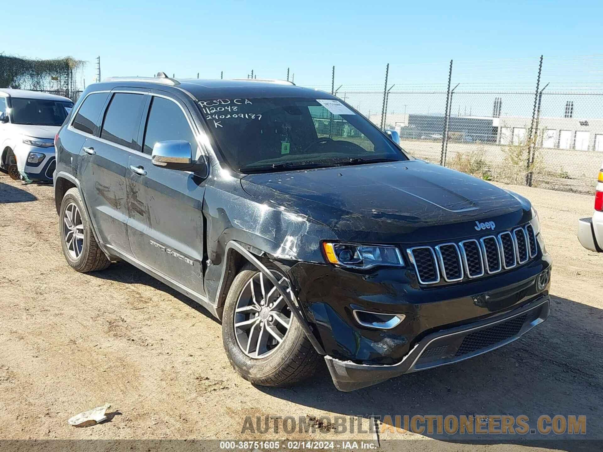 1C4RJEBG1LC295382 JEEP GRAND CHEROKEE 2020