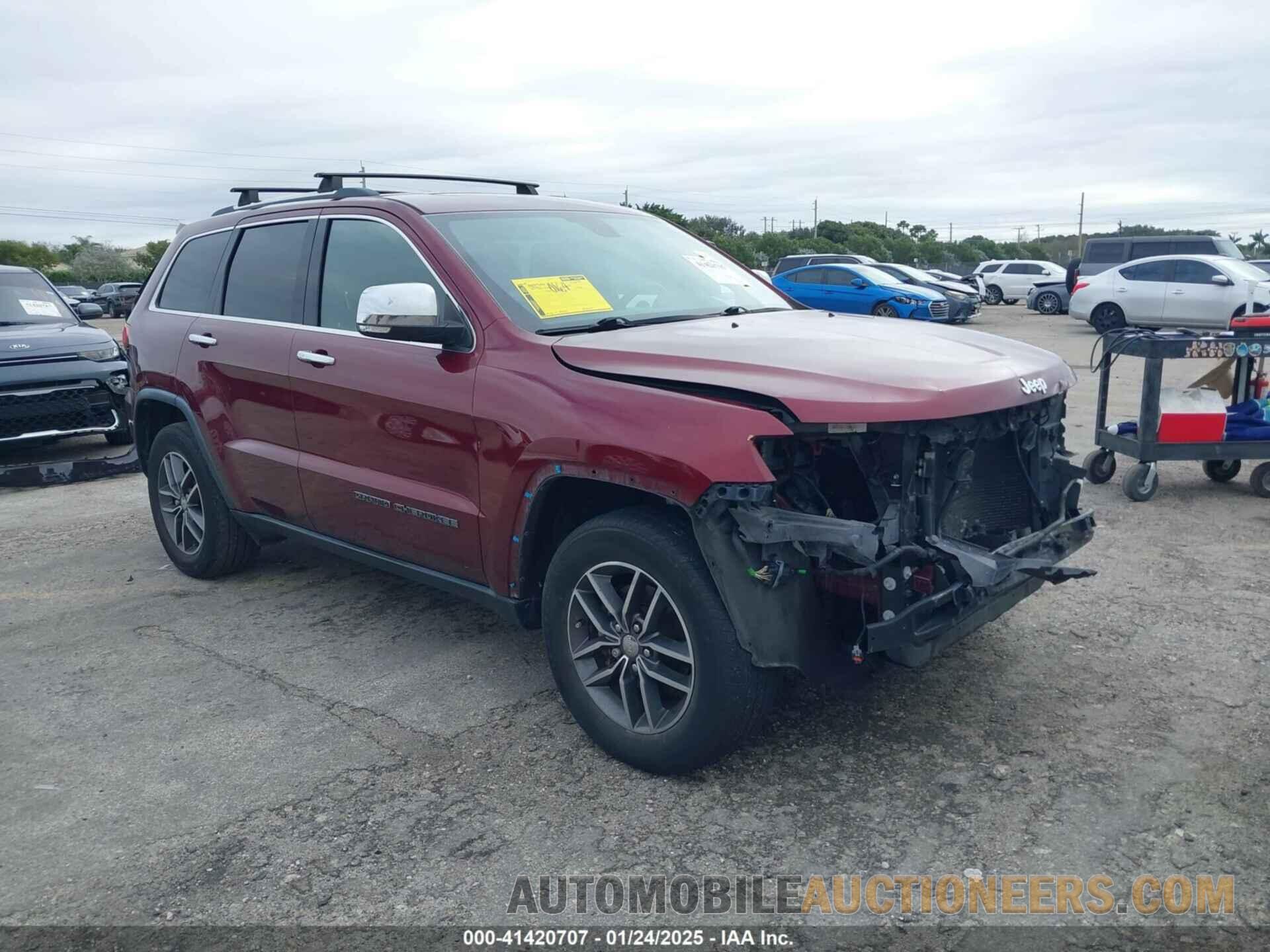 1C4RJEBG3HC685536 JEEP GRAND CHEROKEE 2017