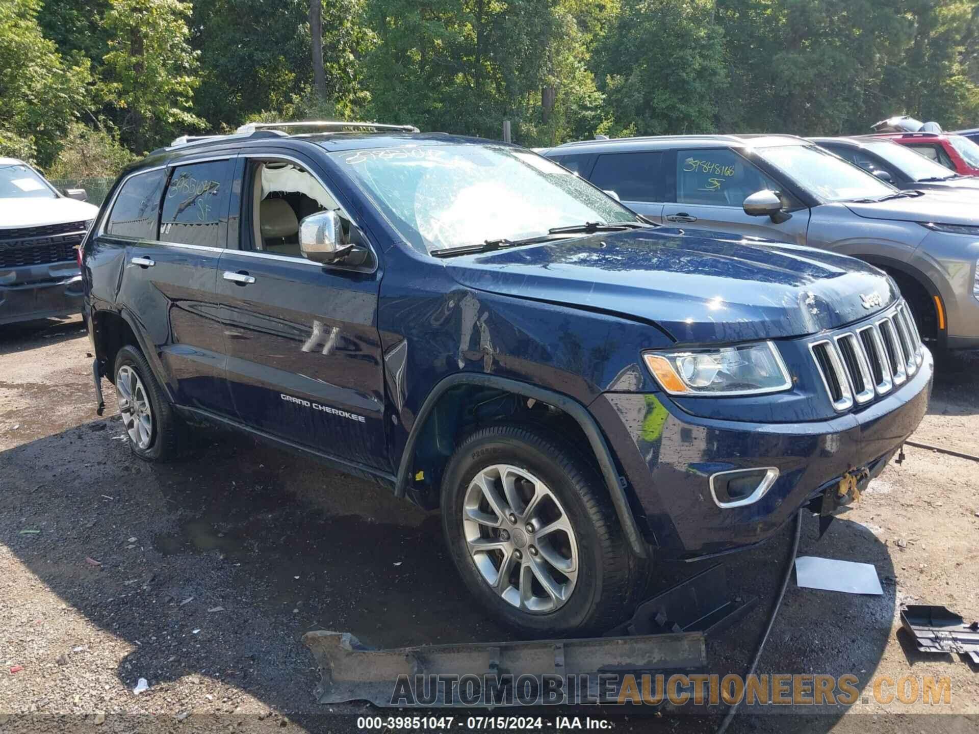 1C4RJEBG7GC448711 JEEP GRAND CHEROKEE 2016