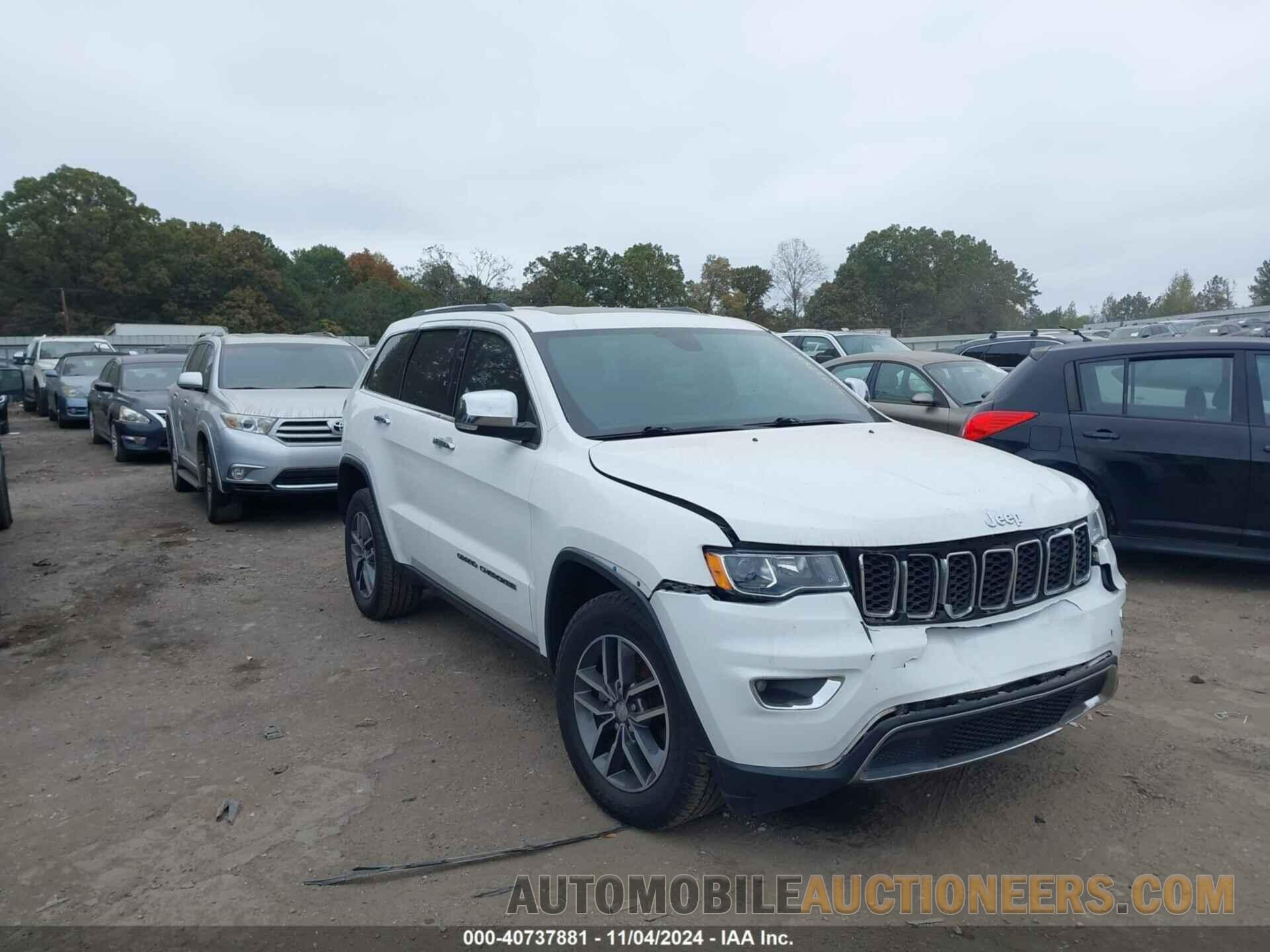 1C4RJEBG7HC812983 JEEP GRAND CHEROKEE 2017