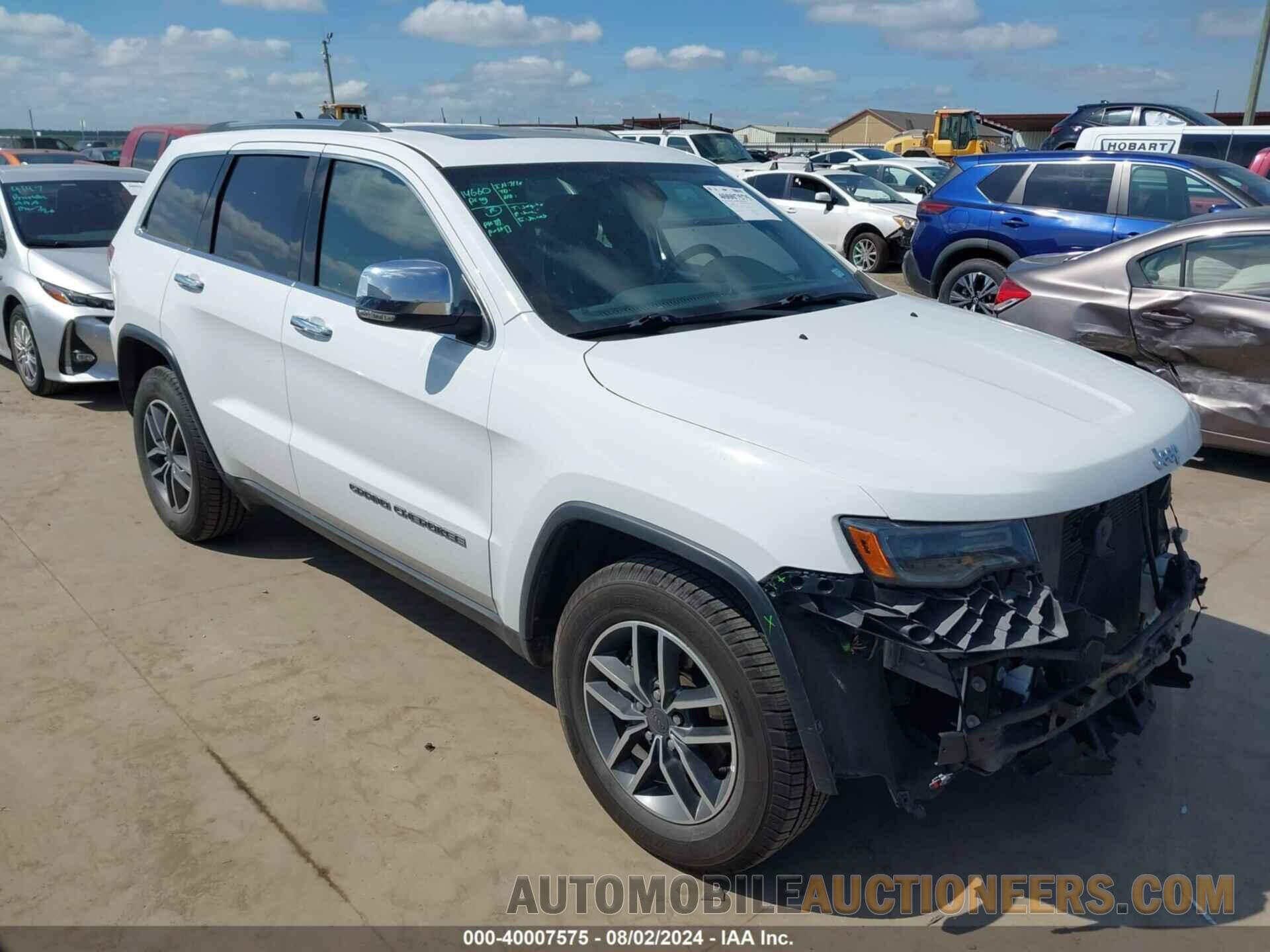 1C4RJEBGXLC203329 JEEP GRAND CHEROKEE 2020