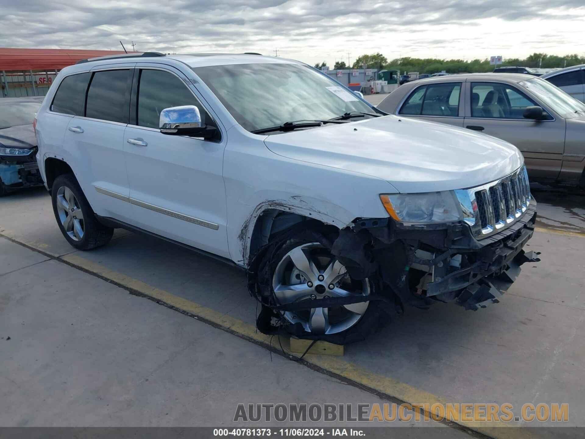 1C4RJECT1DC647163 JEEP GRAND CHEROKEE 2013