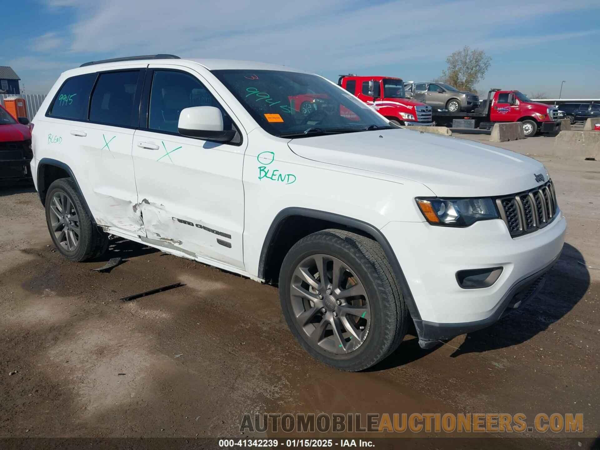 1C4RJFAG7HC607543 JEEP GRAND CHEROKEE 2017