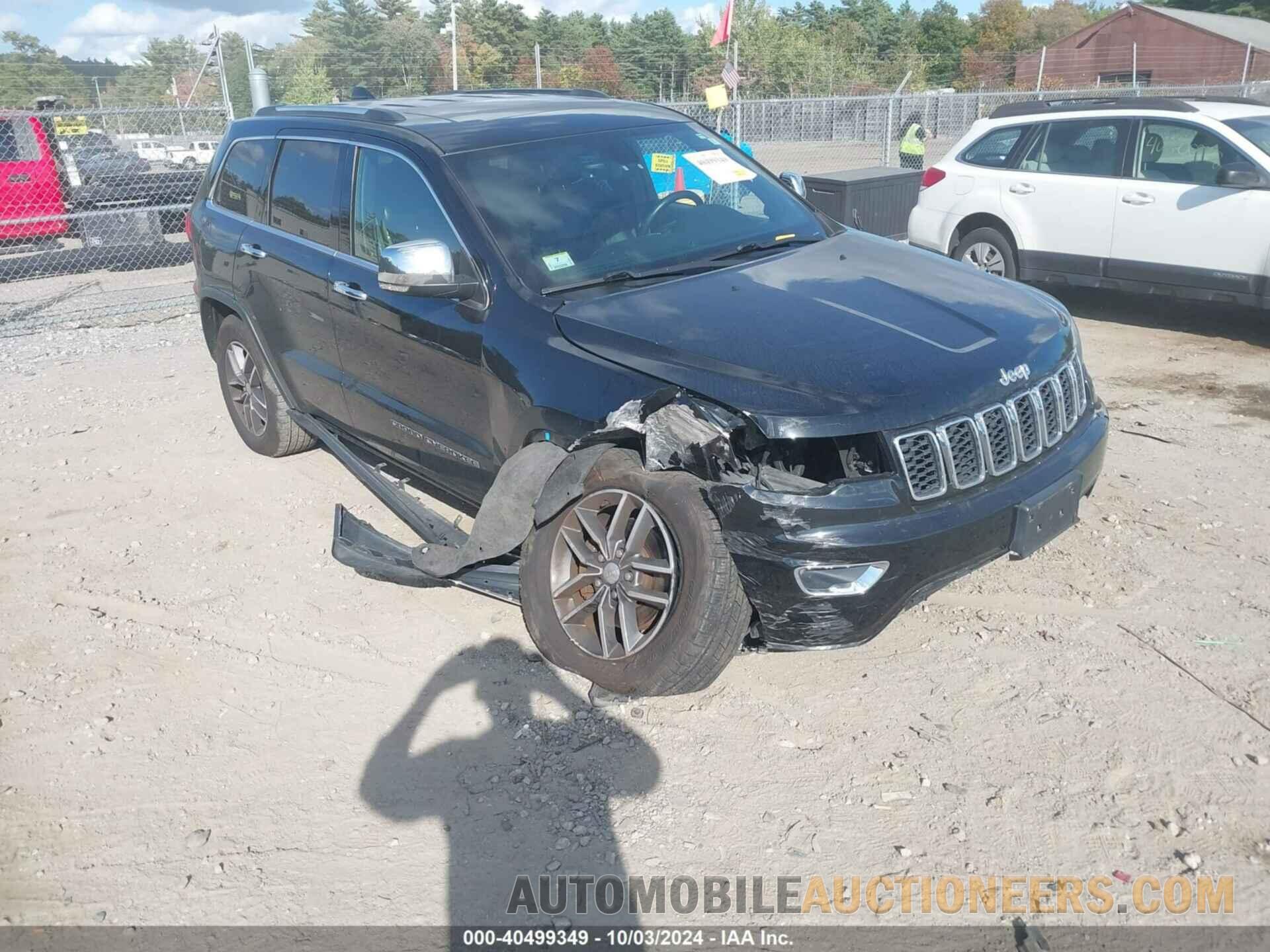 1C4RJFBG0HC658221 JEEP GRAND CHEROKEE 2017