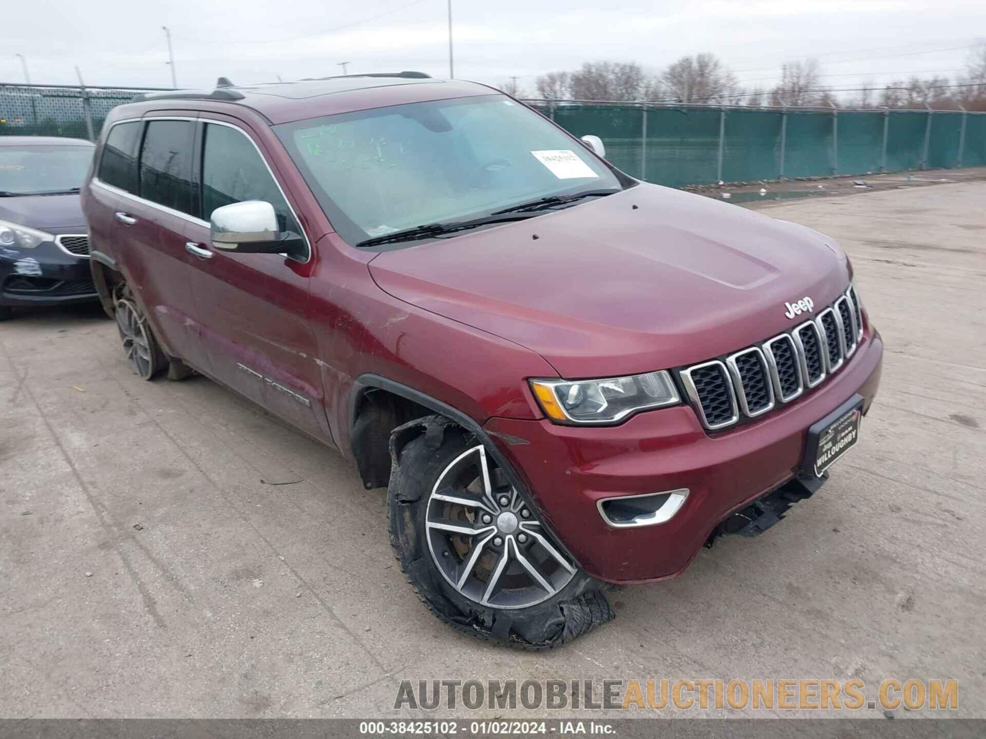 1C4RJFBG0HC818498 JEEP GRAND CHEROKEE 2017