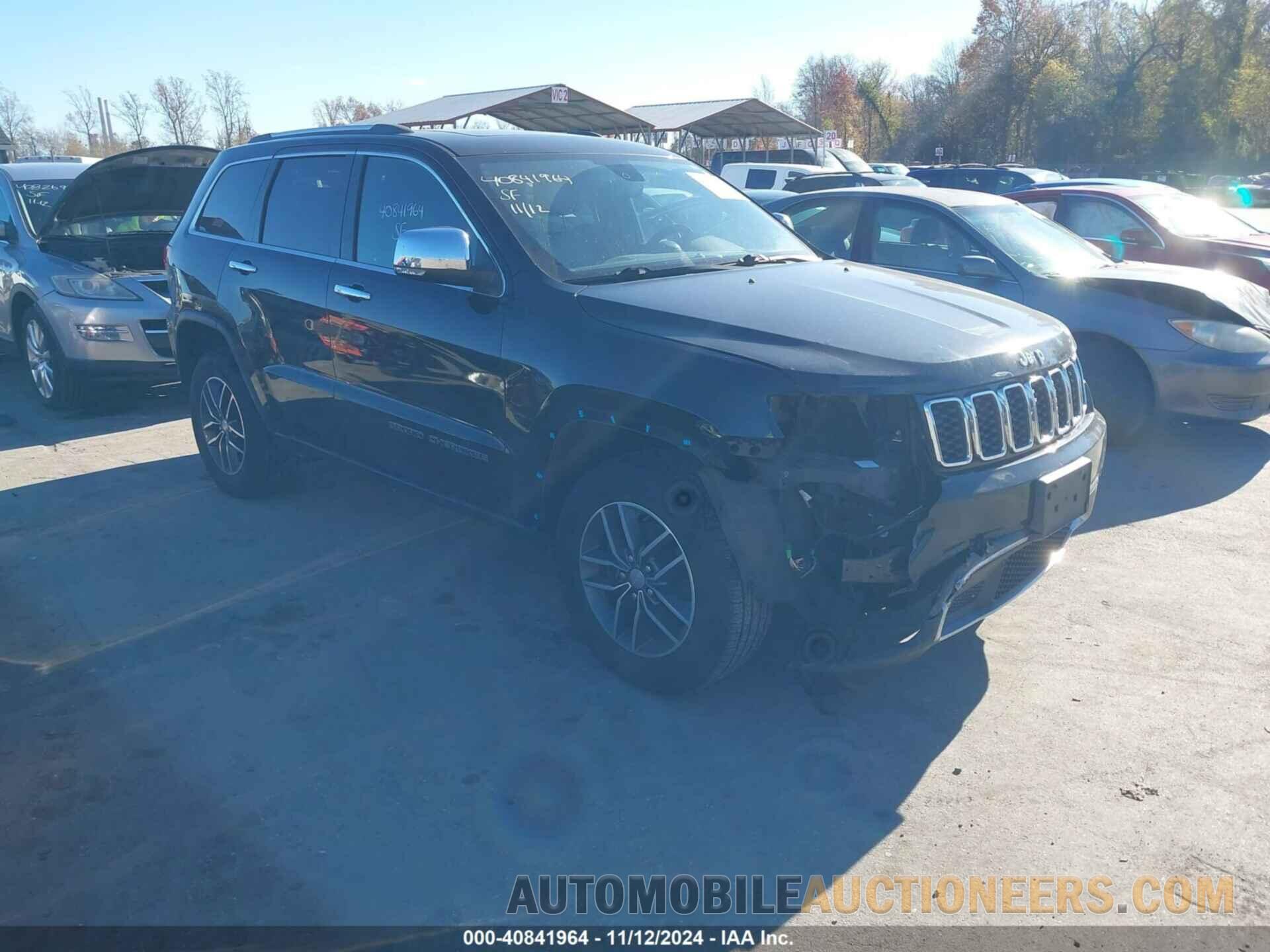 1C4RJFBG0HC899440 JEEP GRAND CHEROKEE 2017