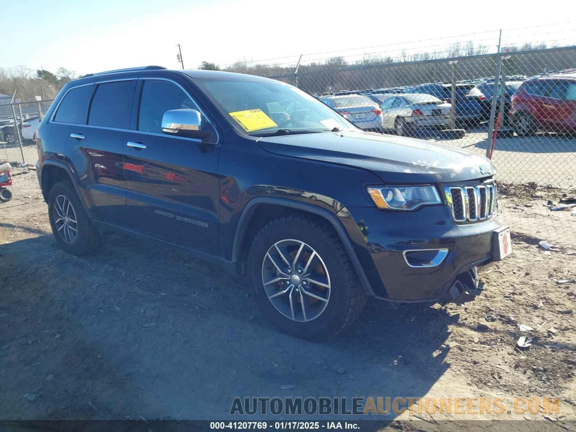 1C4RJFBG2HC631232 JEEP GRAND CHEROKEE 2017