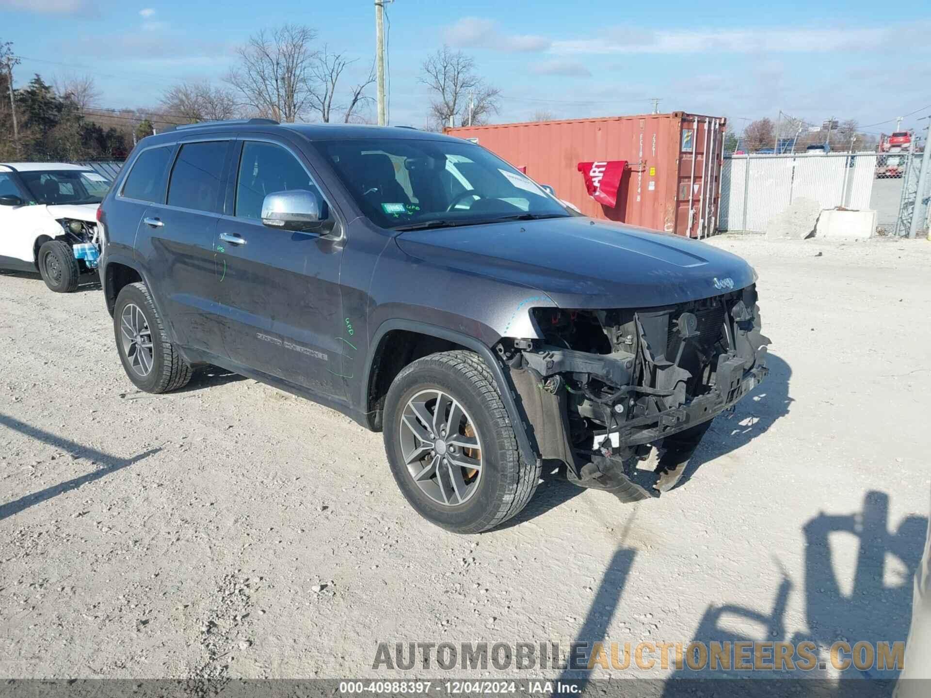 1C4RJFBG2HC741536 JEEP GRAND CHEROKEE 2017