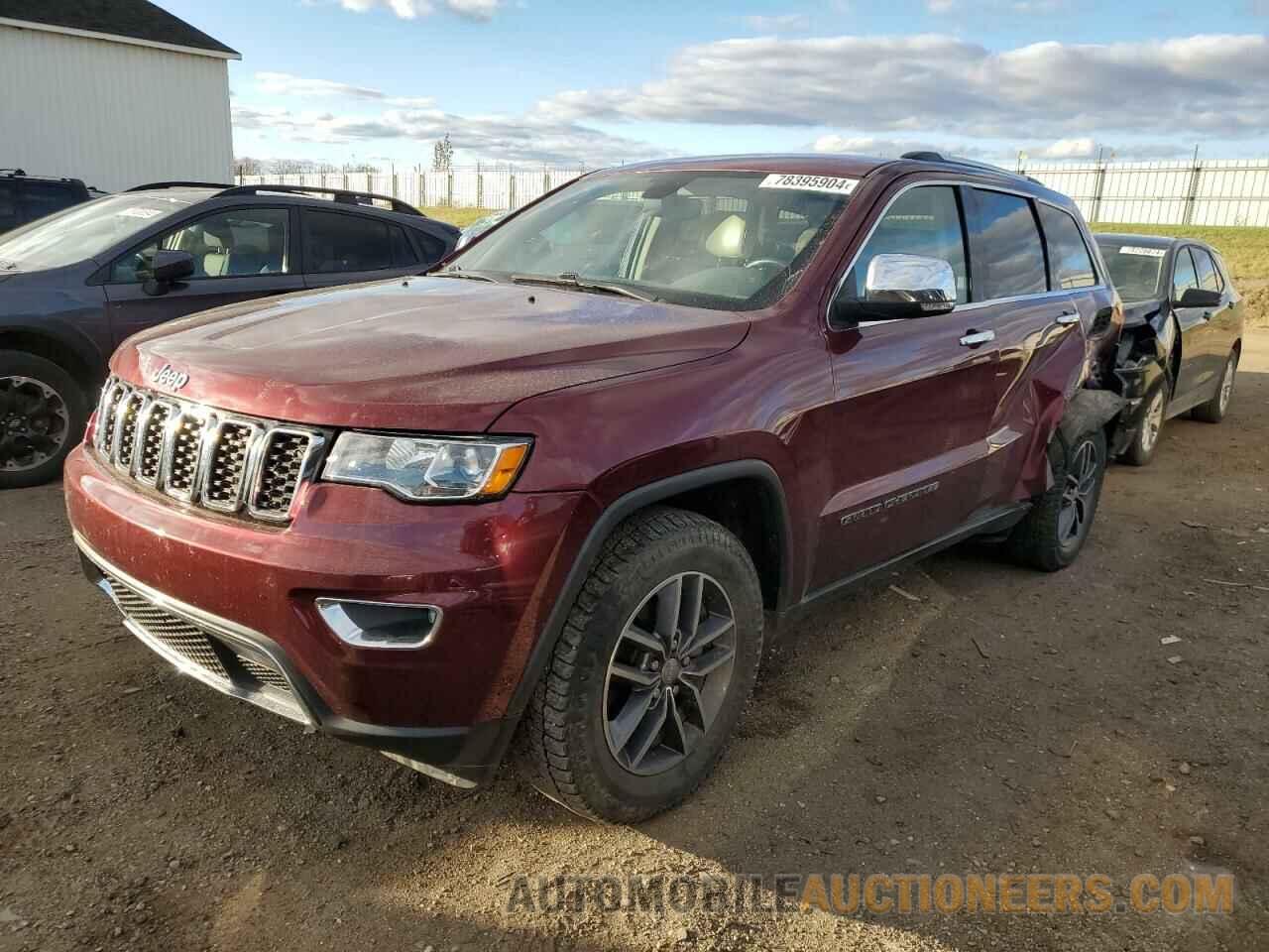 1C4RJFBG3HC887654 JEEP GRAND CHER 2017