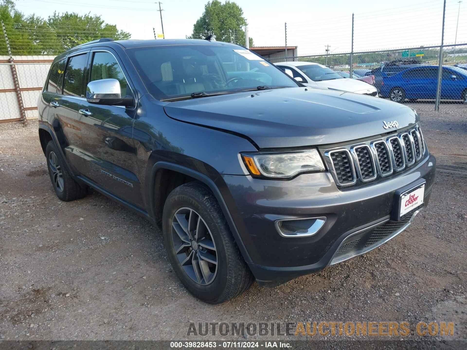 1C4RJFBG4HC635301 JEEP GRAND CHEROKEE 2017