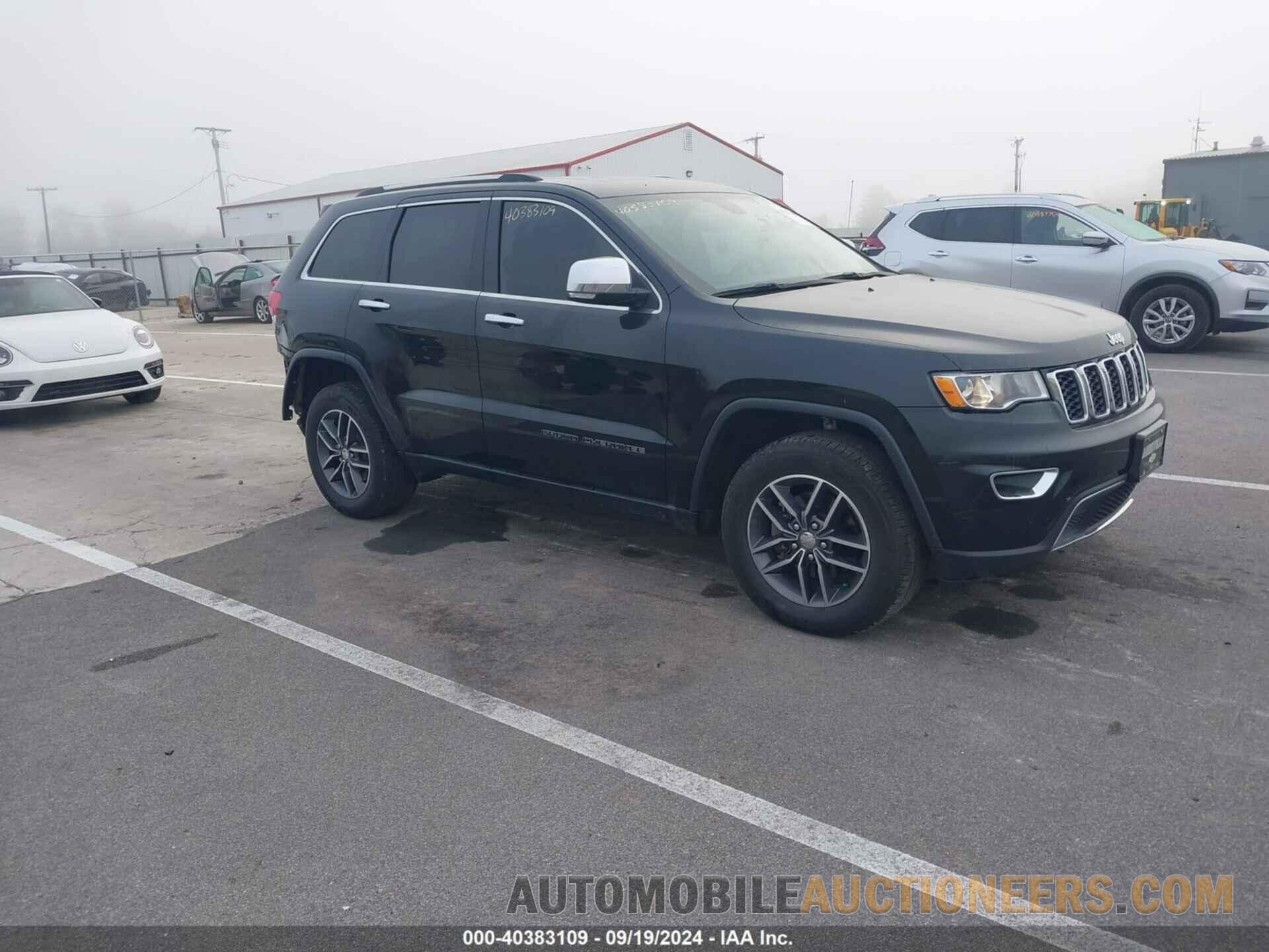 1C4RJFBG4HC834719 JEEP GRAND CHEROKEE 2017