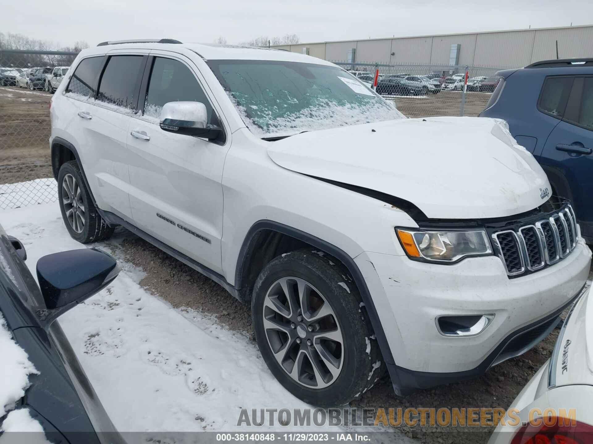 1C4RJFBG4JC165860 JEEP GRAND CHEROKEE 2018