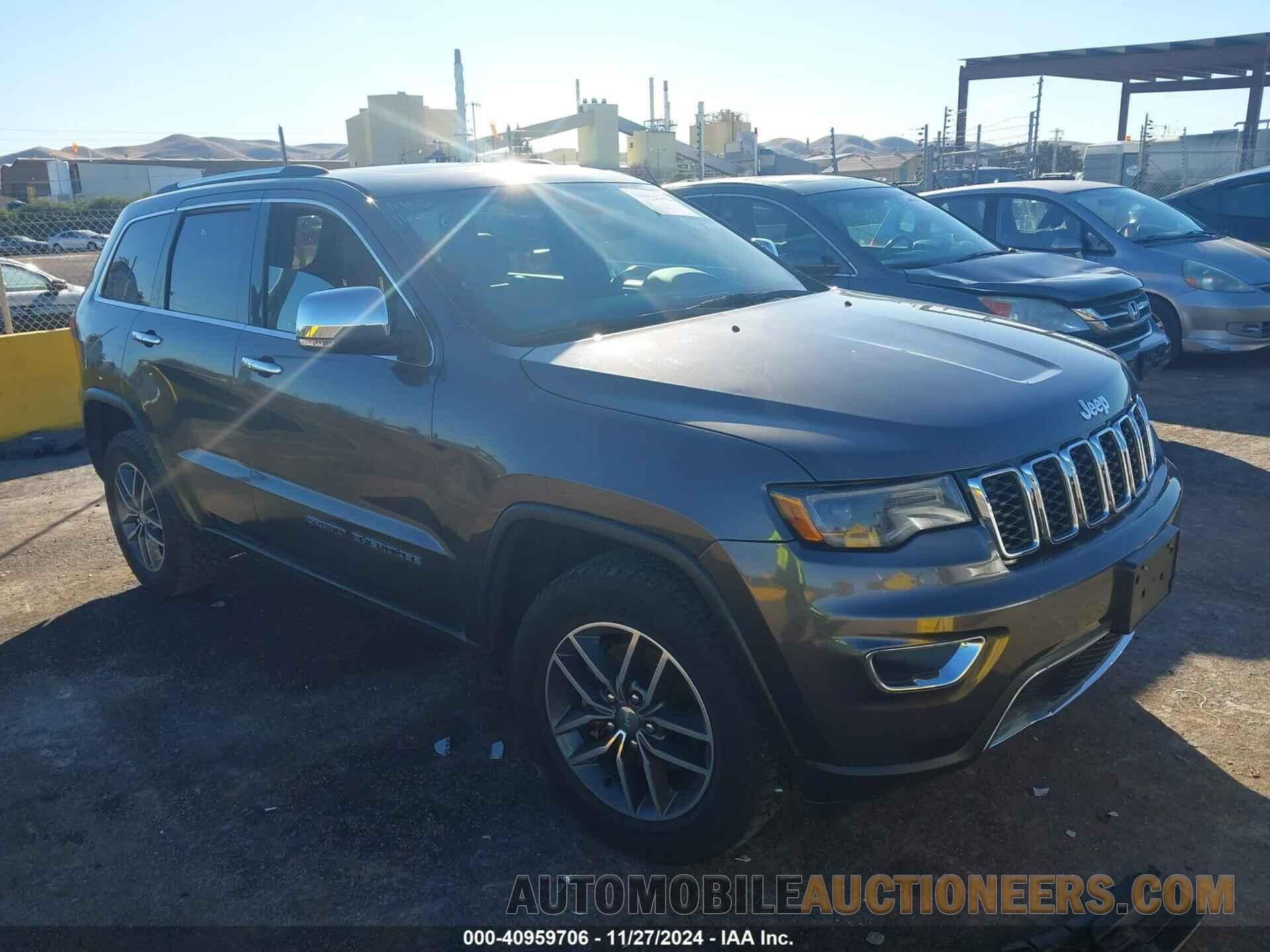 1C4RJFBG5HC641009 JEEP GRAND CHEROKEE 2017