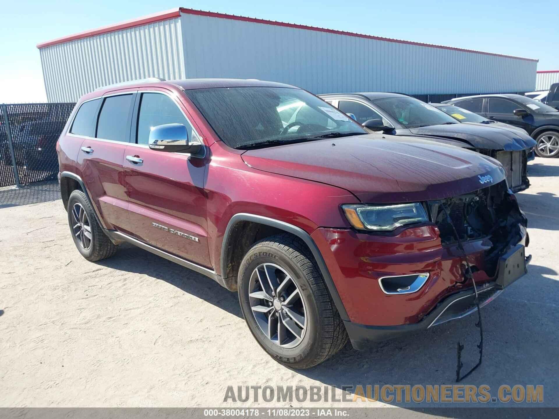 1C4RJFBG5HC924624 JEEP GRAND CHEROKEE 2017