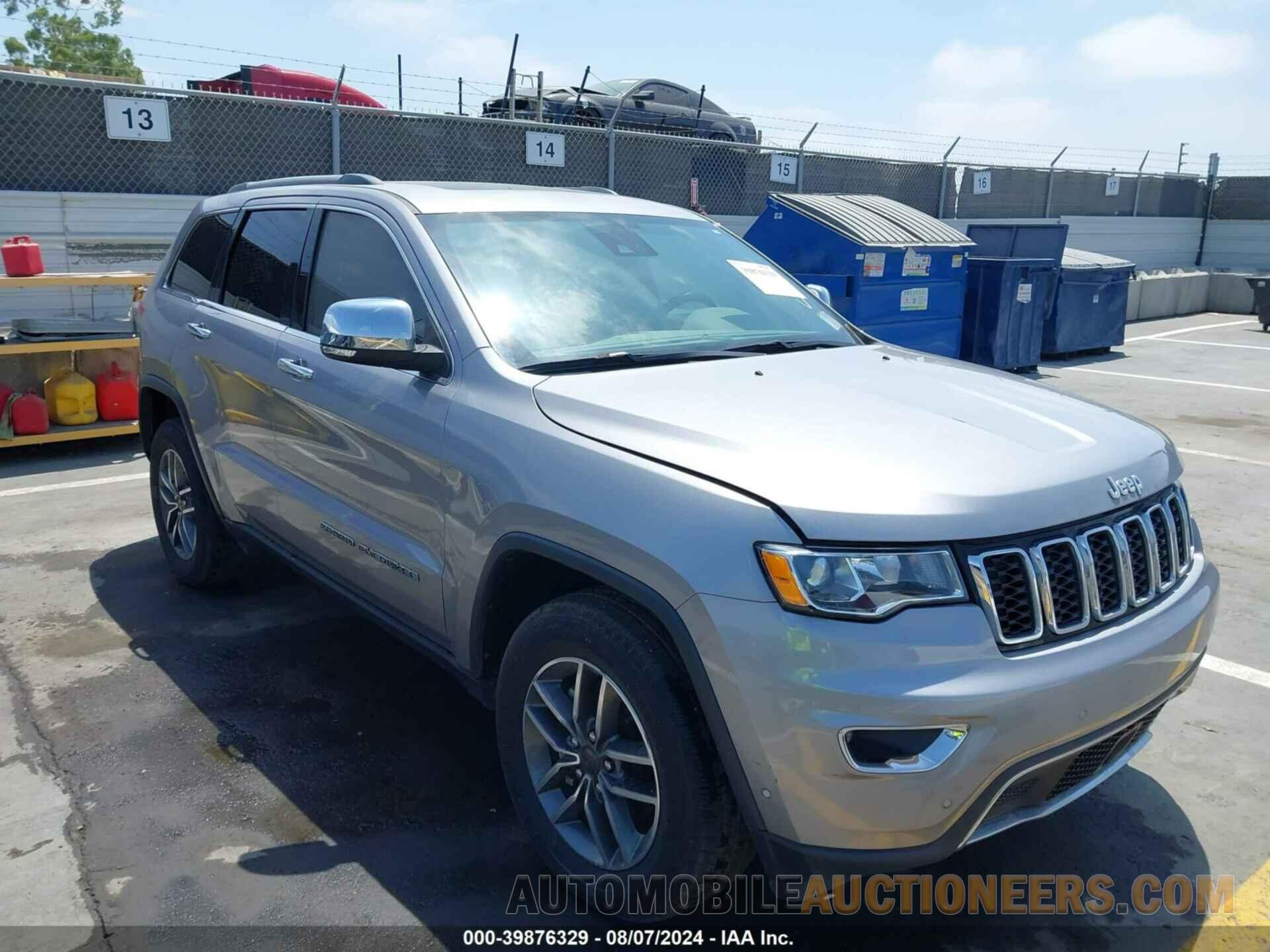 1C4RJFBG5LC219251 JEEP GRAND CHEROKEE 2020