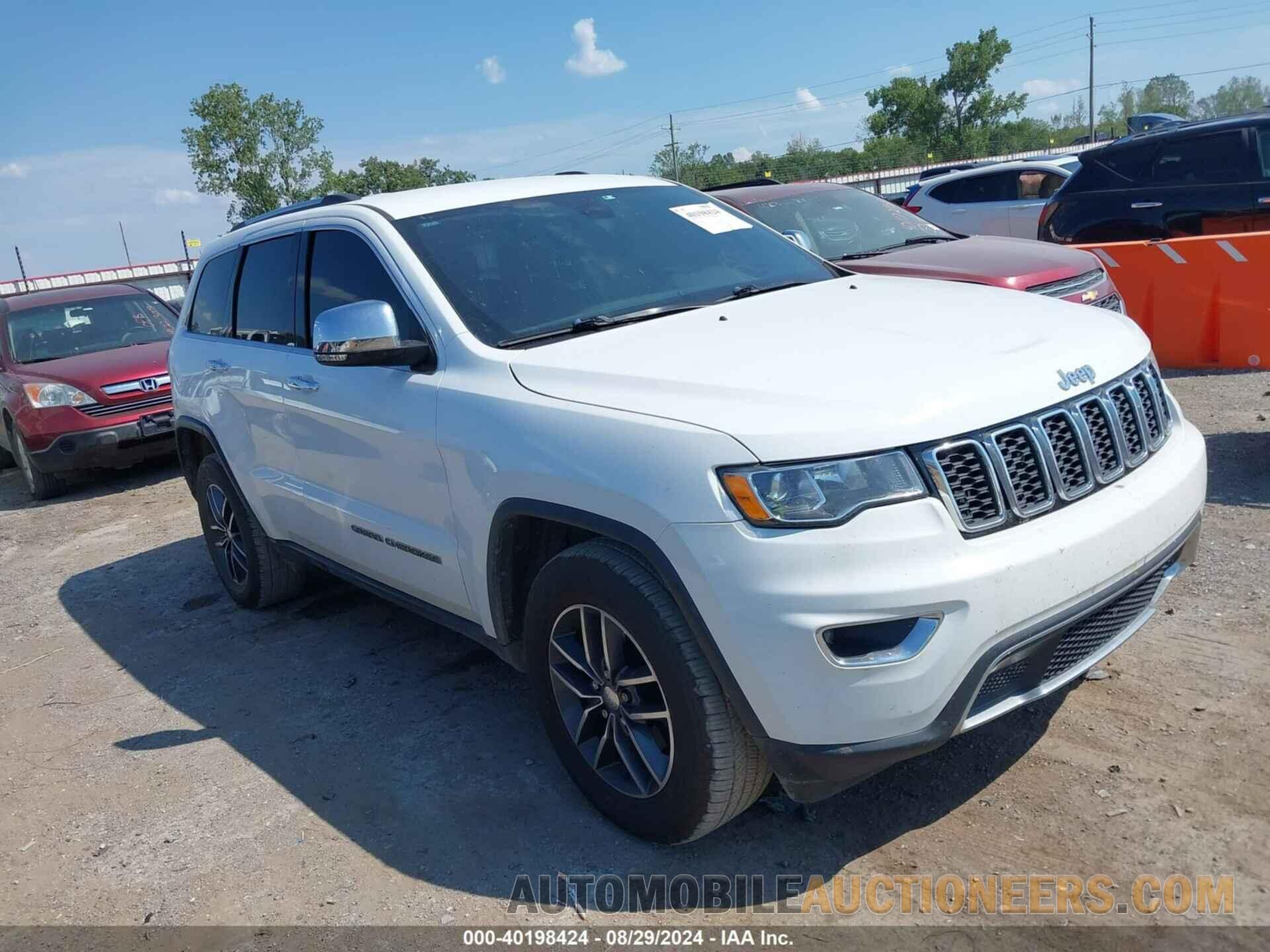 1C4RJFBG6HC617821 JEEP GRAND CHEROKEE 2017