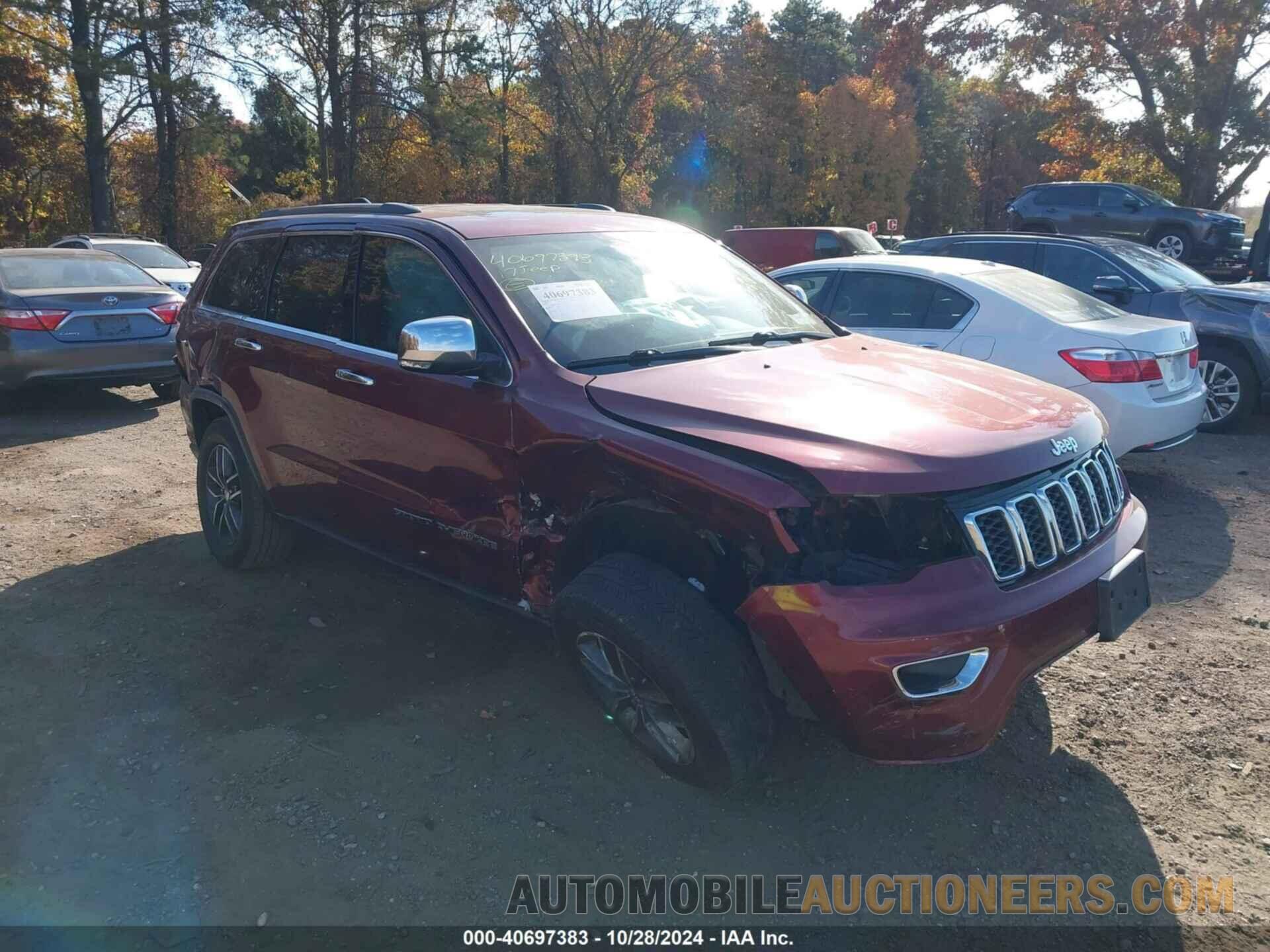 1C4RJFBG6HC792621 JEEP GRAND CHEROKEE 2017