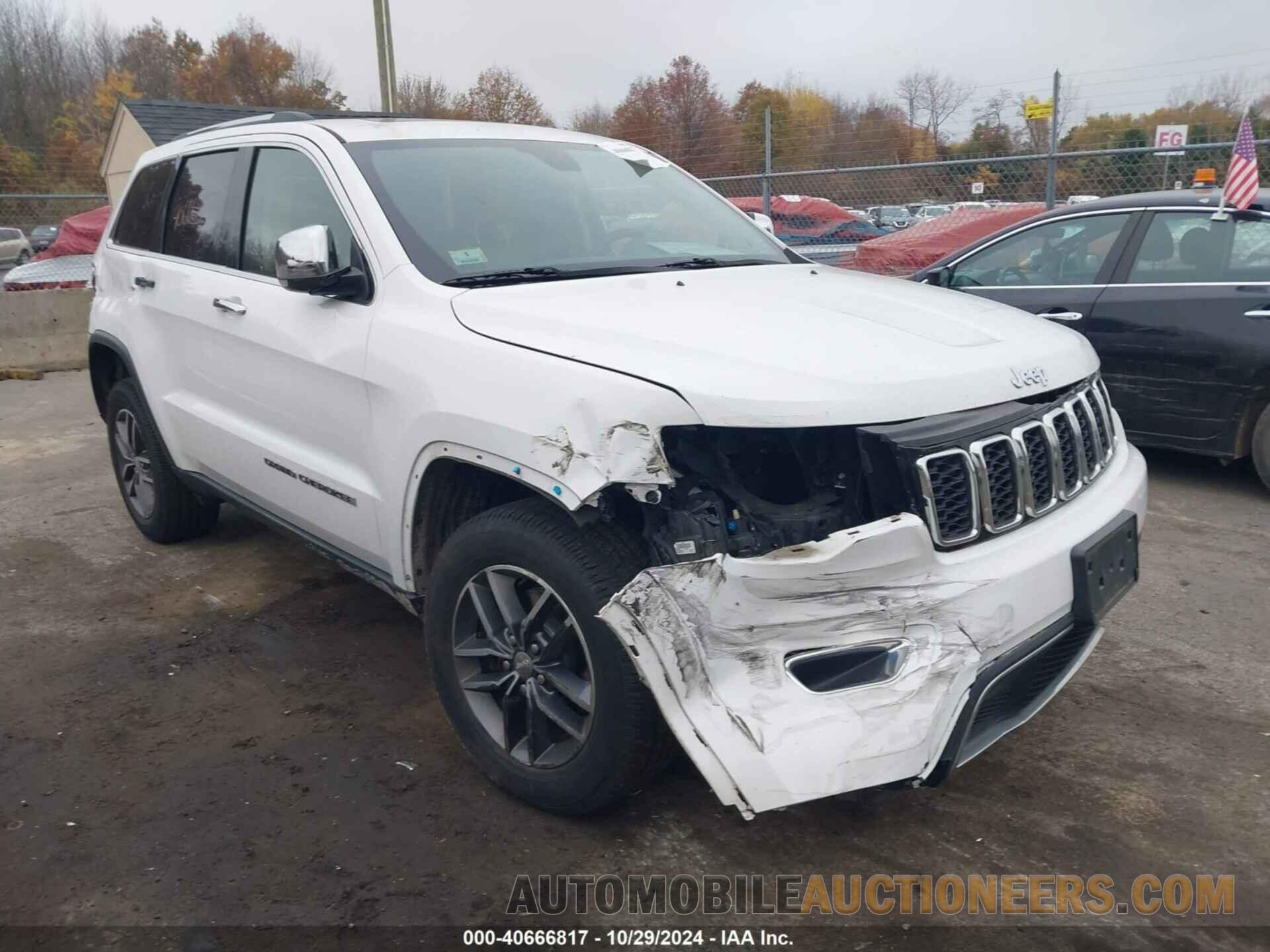 1C4RJFBG6HC802662 JEEP GRAND CHEROKEE 2017