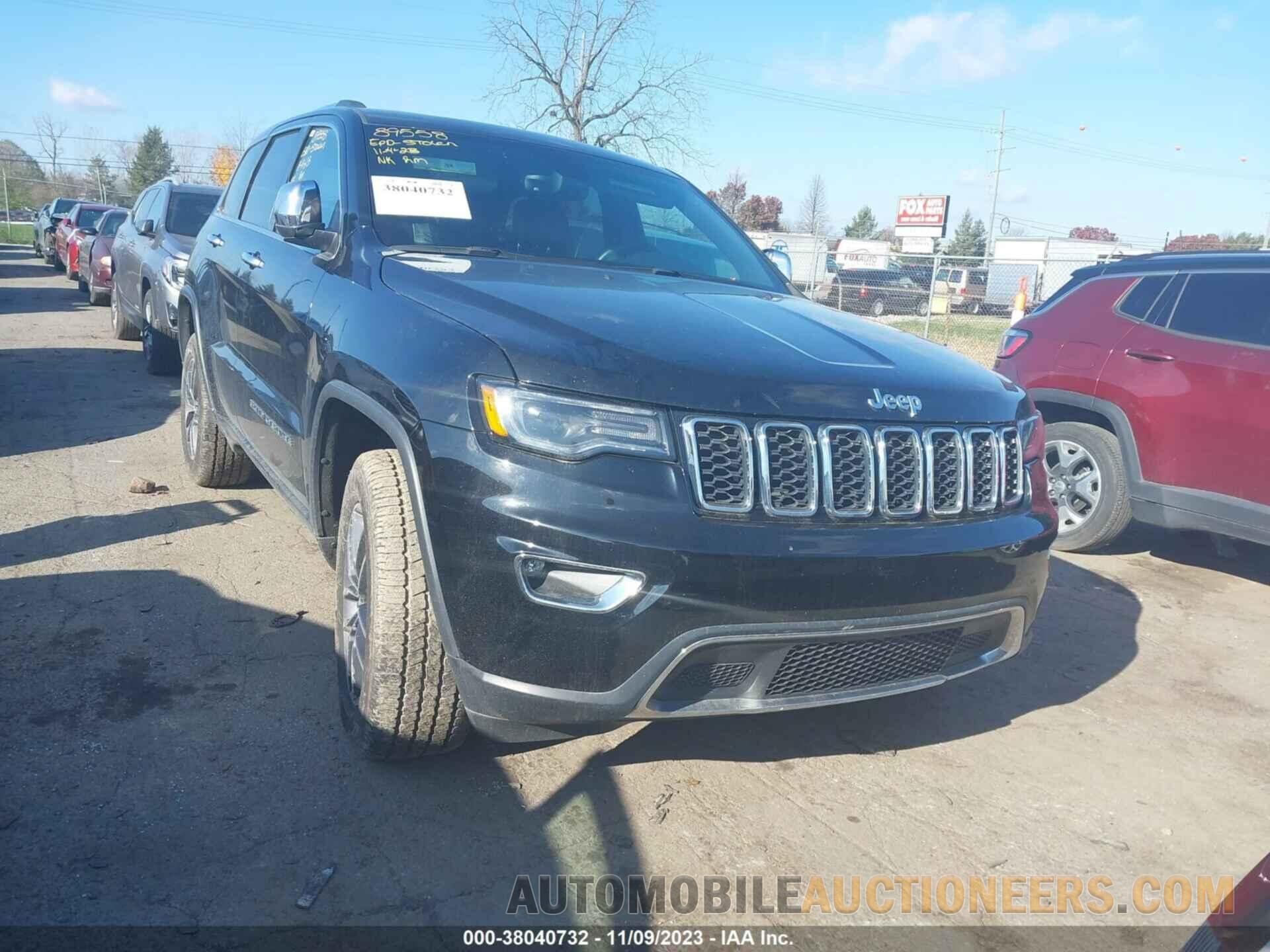 1C4RJFBG6JC134545 JEEP GRAND CHEROKEE 2018