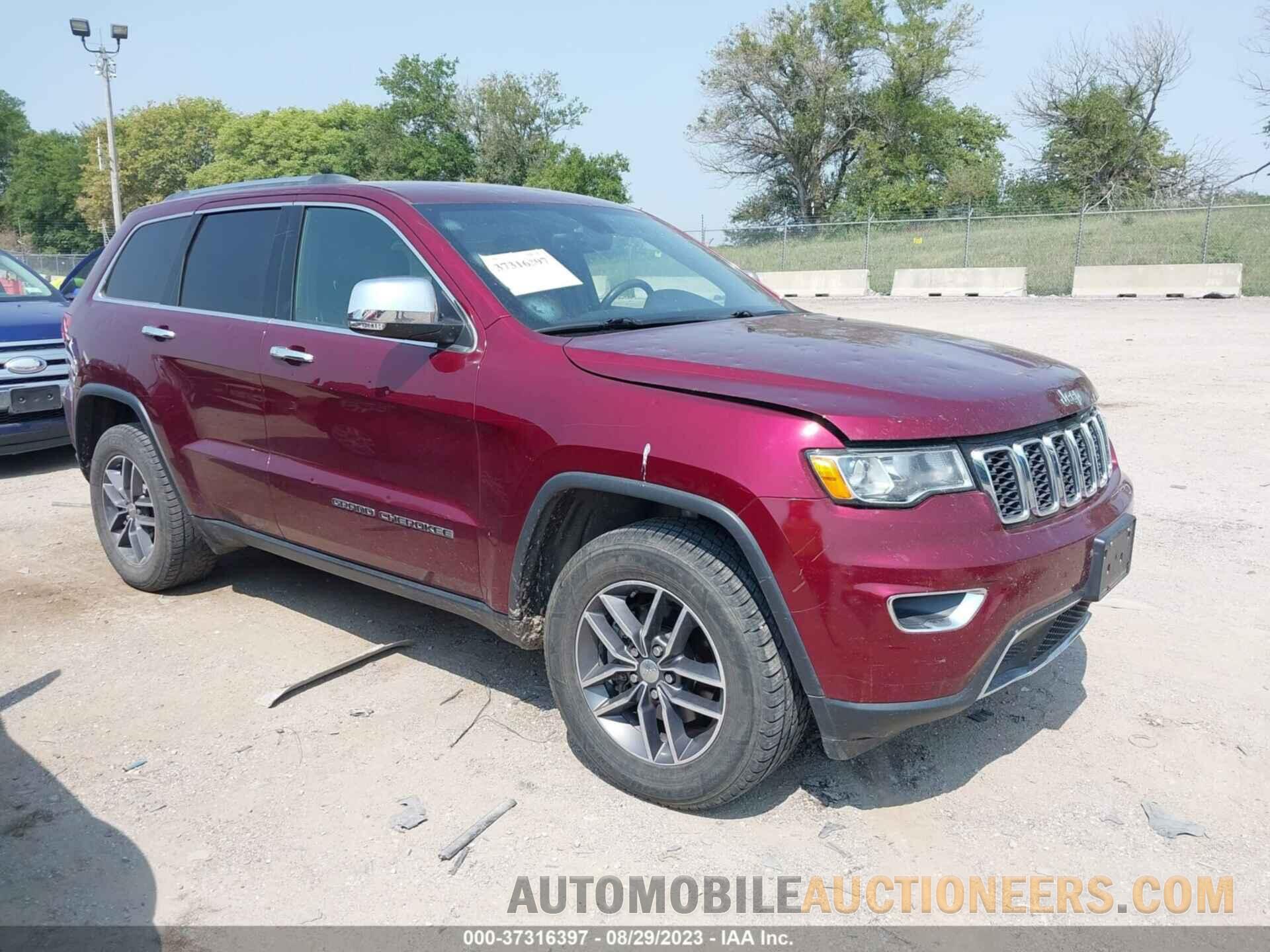 1C4RJFBG6JC219692 JEEP GRAND CHEROKEE 2018