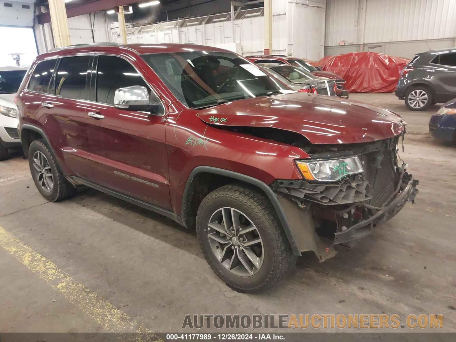 1C4RJFBG6JC308260 JEEP GRAND CHEROKEE 2018